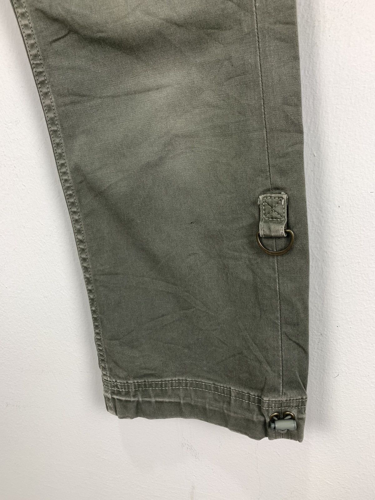 COMME CA DU MODE 10Pocket Bondage Utilities Crop Cargo Pant