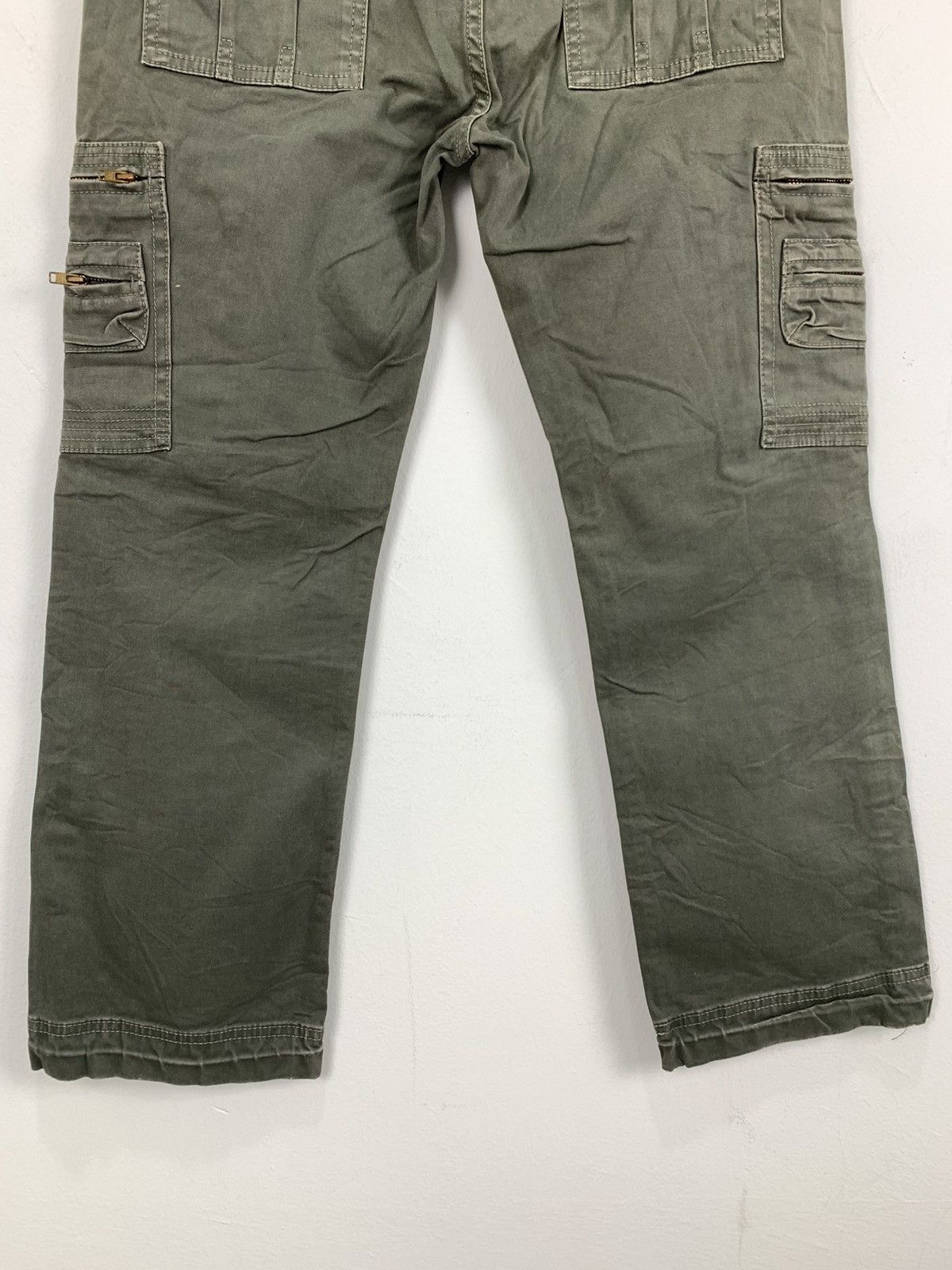 COMME CA DU MODE 10Pocket Bondage Utilities Crop Cargo Pant