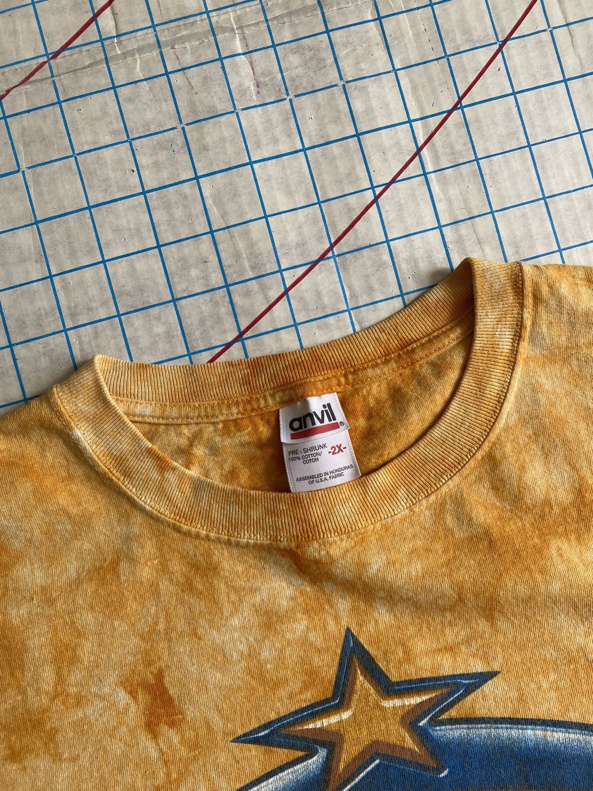 Band Tees Crosby Stills & Nash Yellow Tie Dye Tee Size XXL Size US XXL / EU 58 / 5 - 4 Thumbnail