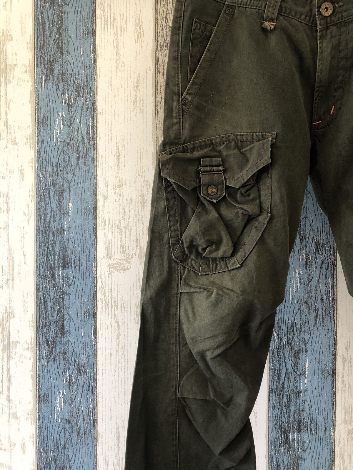 Edwin Vintage Edwin 505 Bush Pants Six Pocket Cargo Pants Size US 34 / EU 50 - 3 Thumbnail