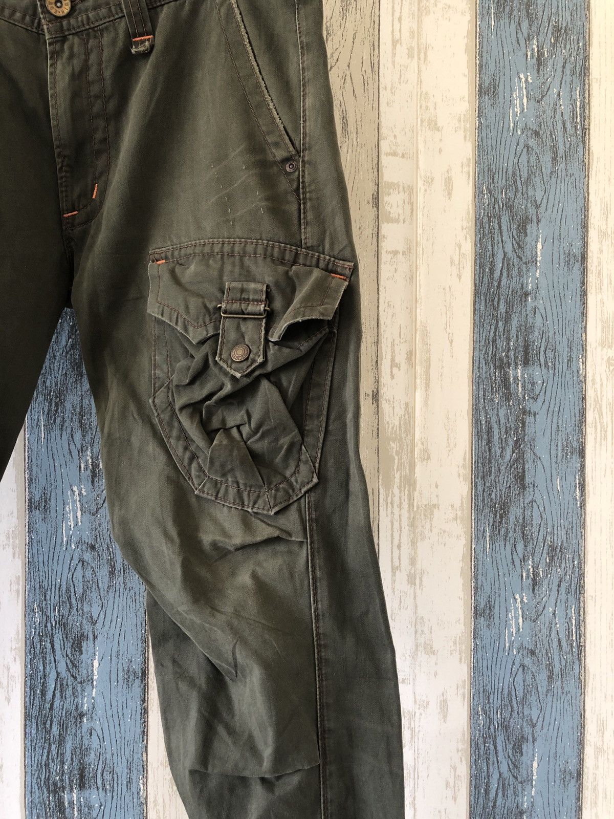 Edwin Vintage Edwin 505 Bush Pants Six Pocket Cargo Pants Size US 34 / EU 50 - 4 Thumbnail