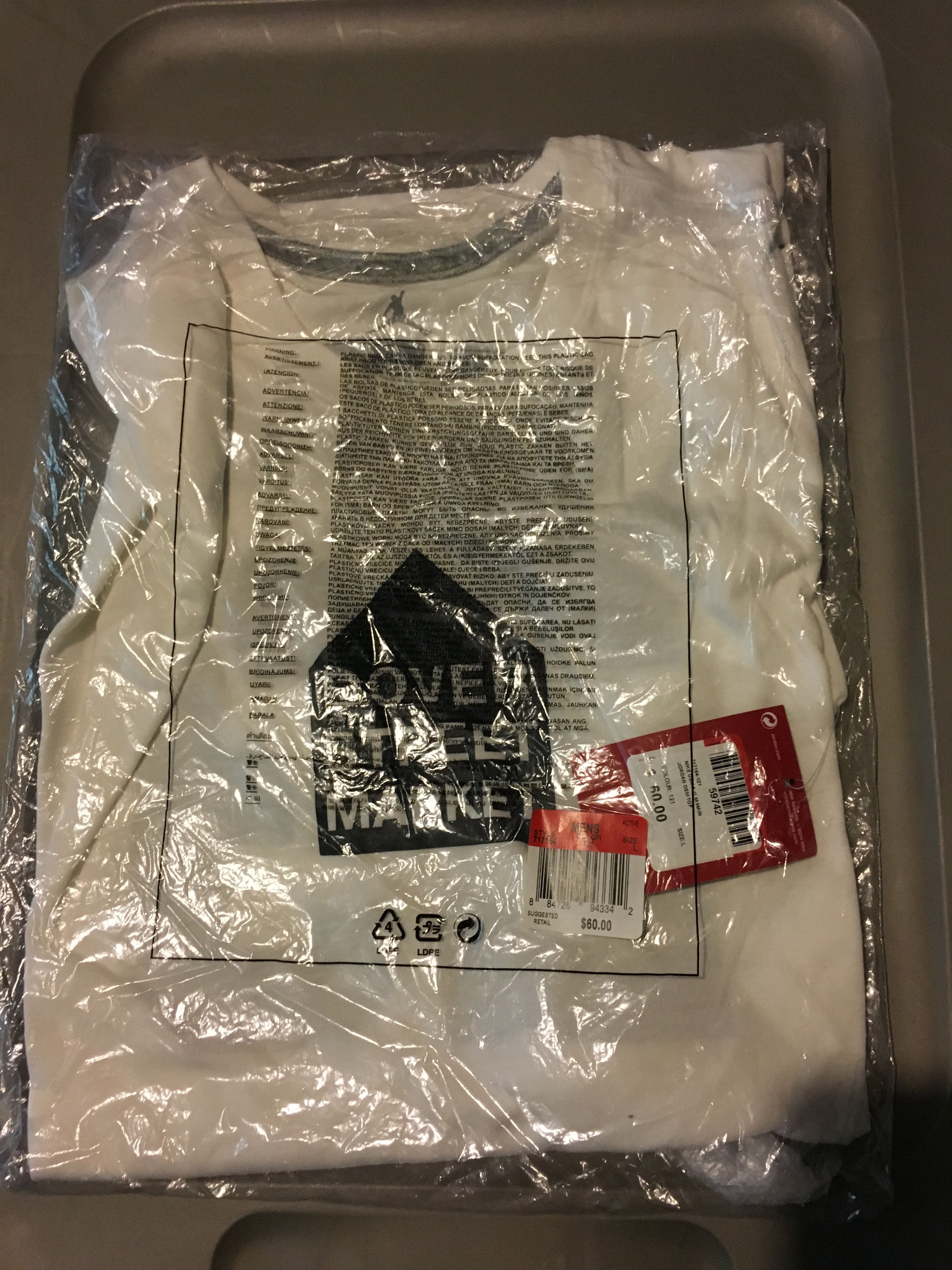 Dover Street Market × Jordan Brand Dover Street Market x Jordan Tee Size Large Size US L / EU 52-54 / 3 - 1 Thumbnail