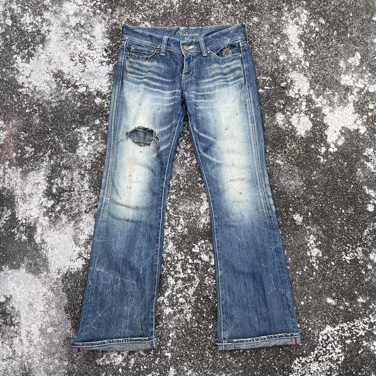 Vanquish Vintage Varosy Vanquish Denim Jeans Size 32" / US 10 / IT 46 - 1 Thumbnail