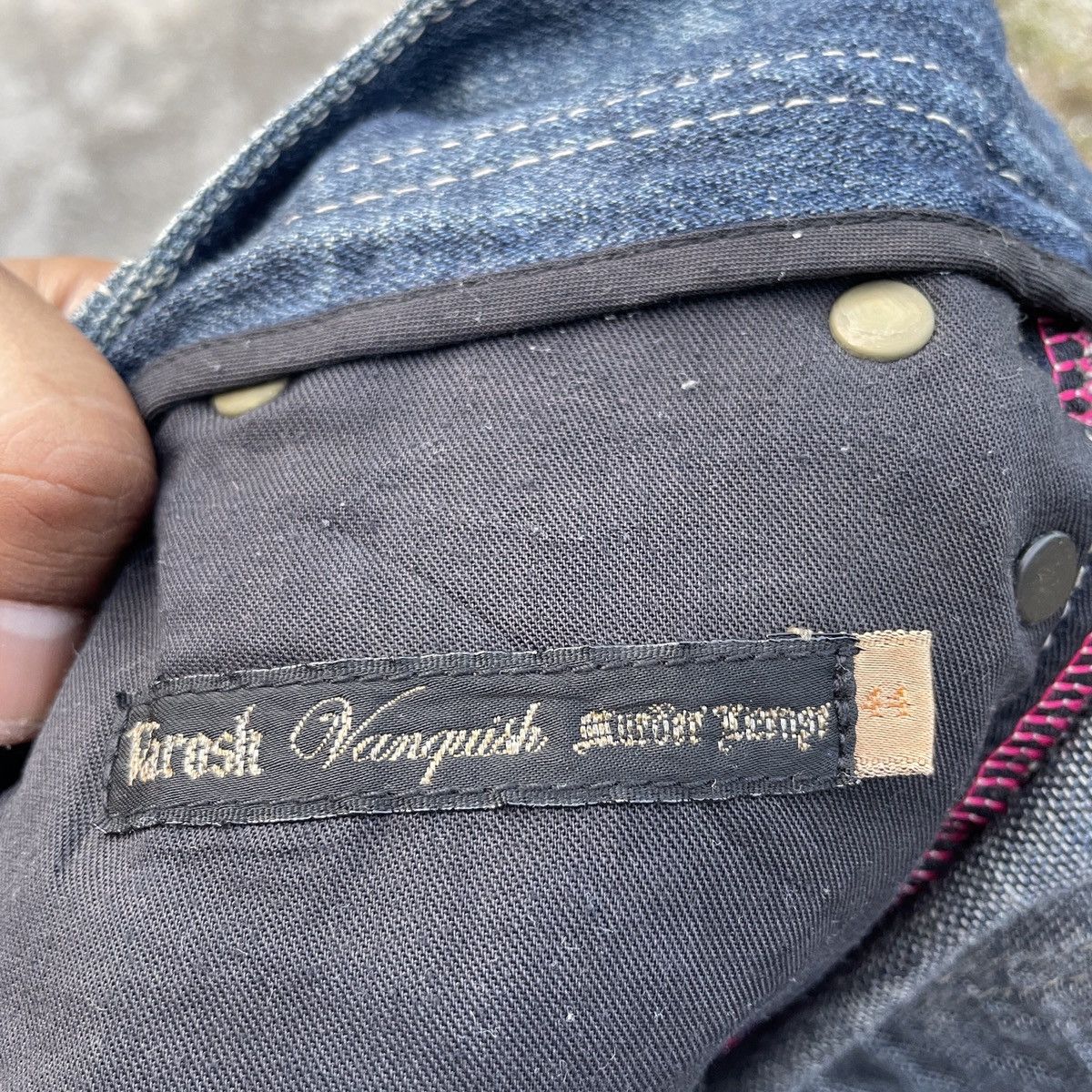 Vanquish Vintage Varosy Vanquish Denim Jeans Size 32" / US 10 / IT 46 - 5 Thumbnail