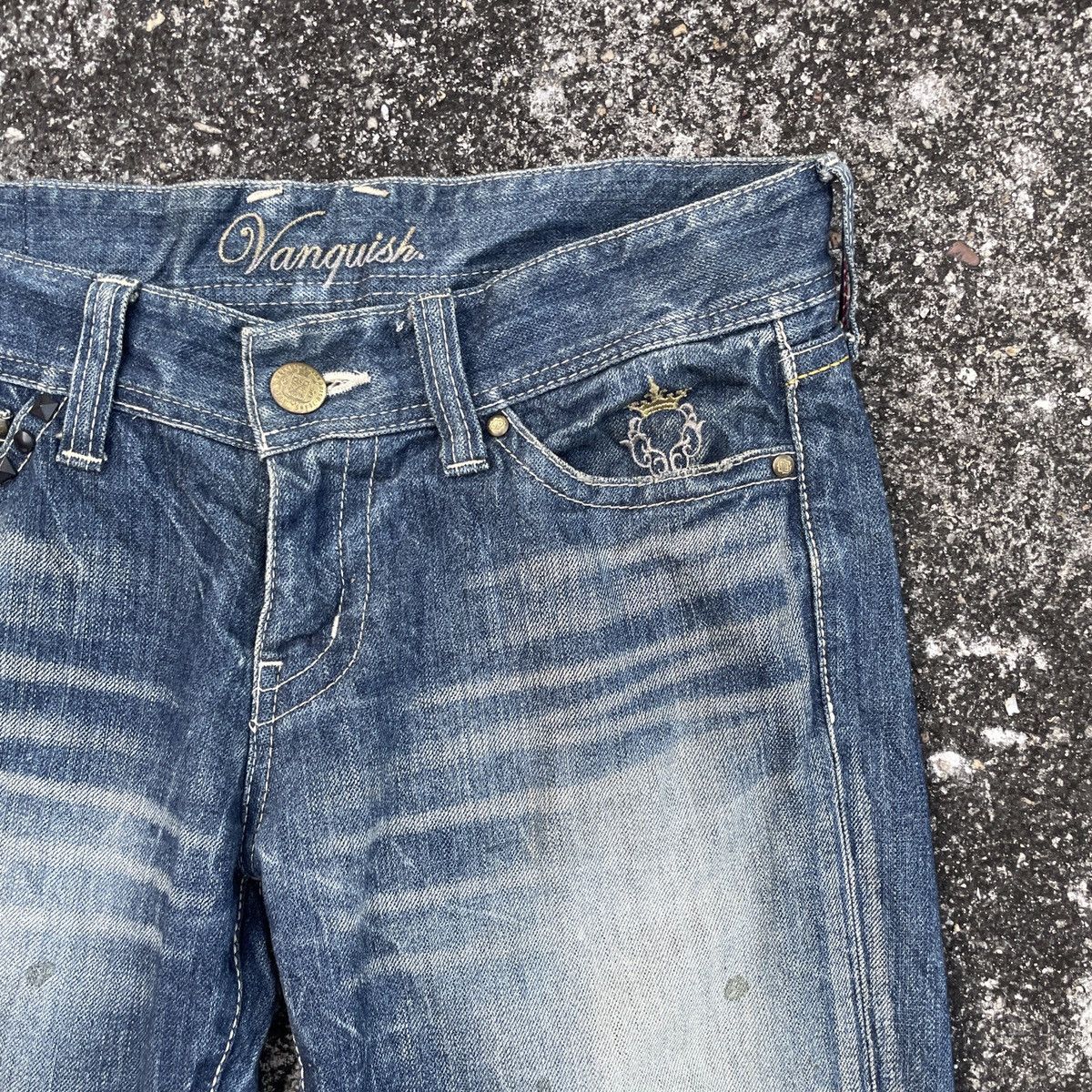 Vanquish Vintage Varosy Vanquish Denim Jeans Size 32" / US 10 / IT 46 - 2 Thumbnail
