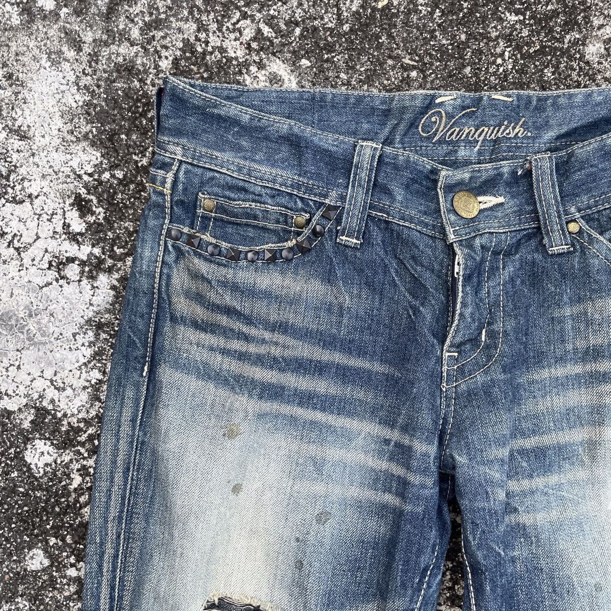 Vanquish Vintage Varosy Vanquish Denim Jeans Size 32" / US 10 / IT 46 - 3 Thumbnail