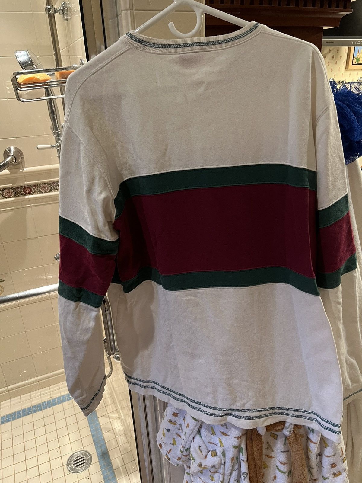 Supreme Supreme Center Strip Crewneck - L Size US L / EU 52-54 / 3 - 2 Thumbnail