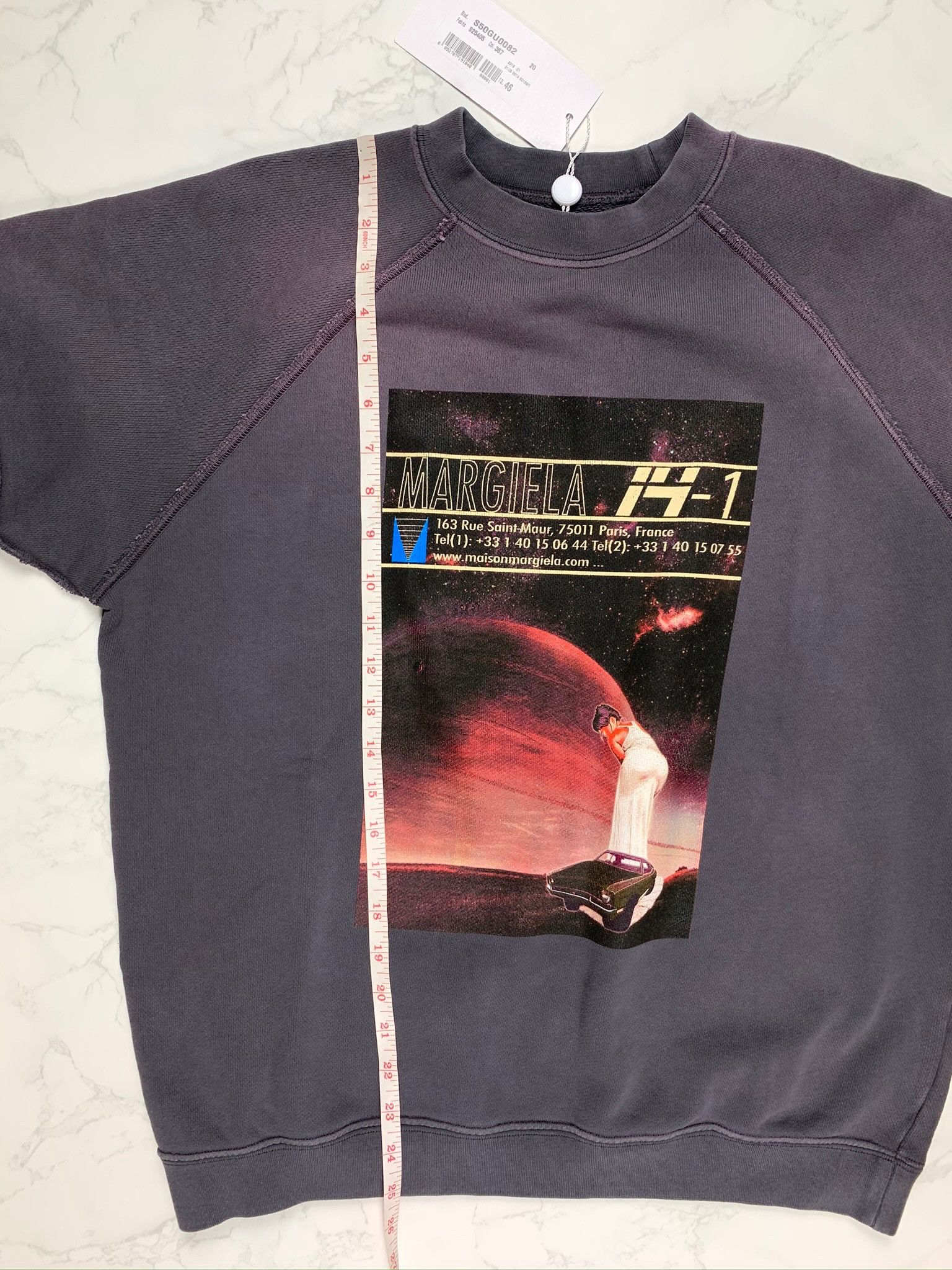 Maison Margiela 🔥60% OFF🔥 [SALE] Maison Margiela Short Sleeve Sweatshirt Size US S / EU 44-46 / 1 - 6 Thumbnail
