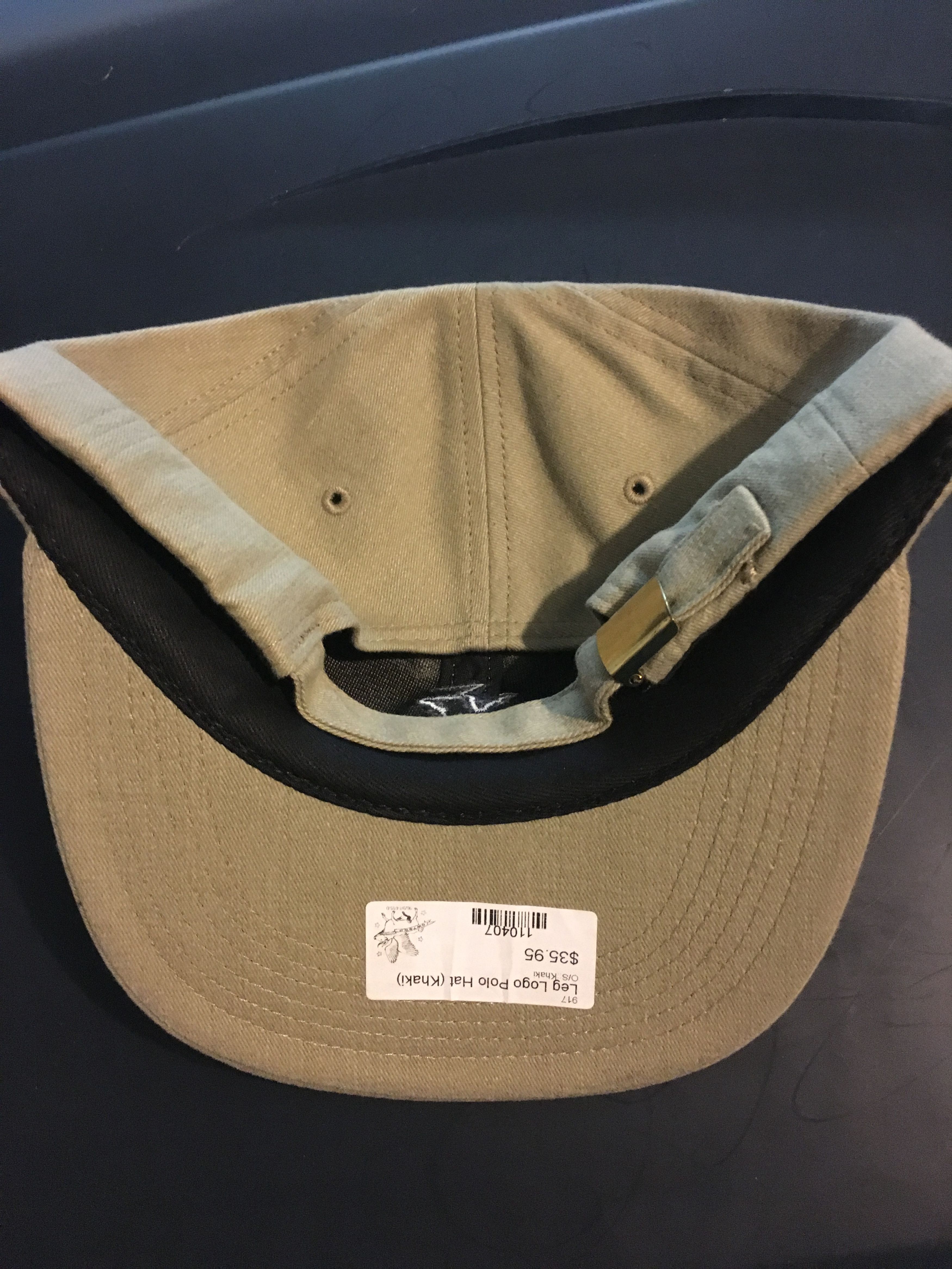 Call Me 917 Call Me 917 Leg Logo Polo Cap Khaki Size ONE SIZE - 2 Thumbnail