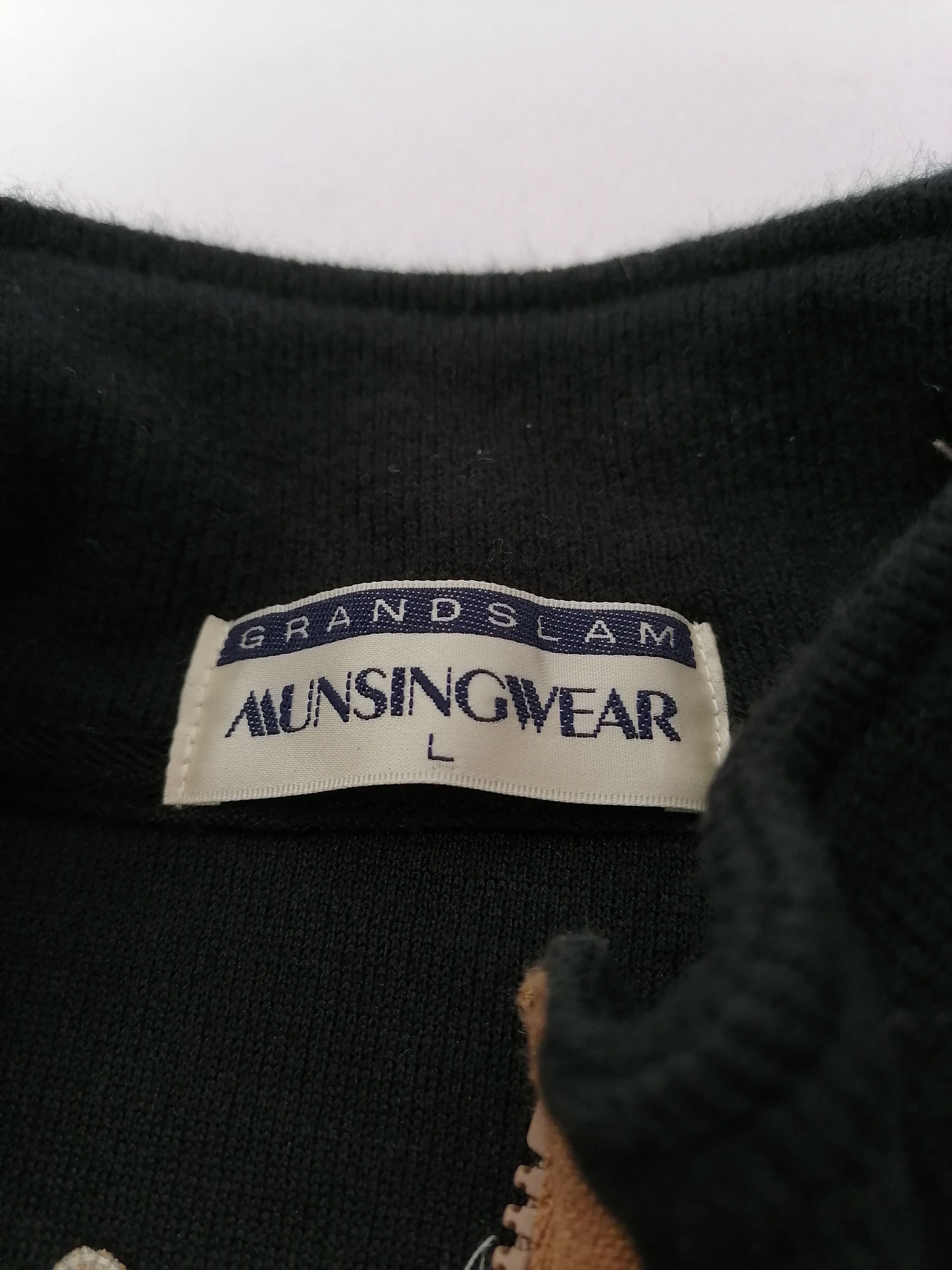Grand Slam × Japanese Brand Grandslam Munsingwear Longsleeve Zipper Tee Size US L / EU 52-54 / 3 - 3 Thumbnail