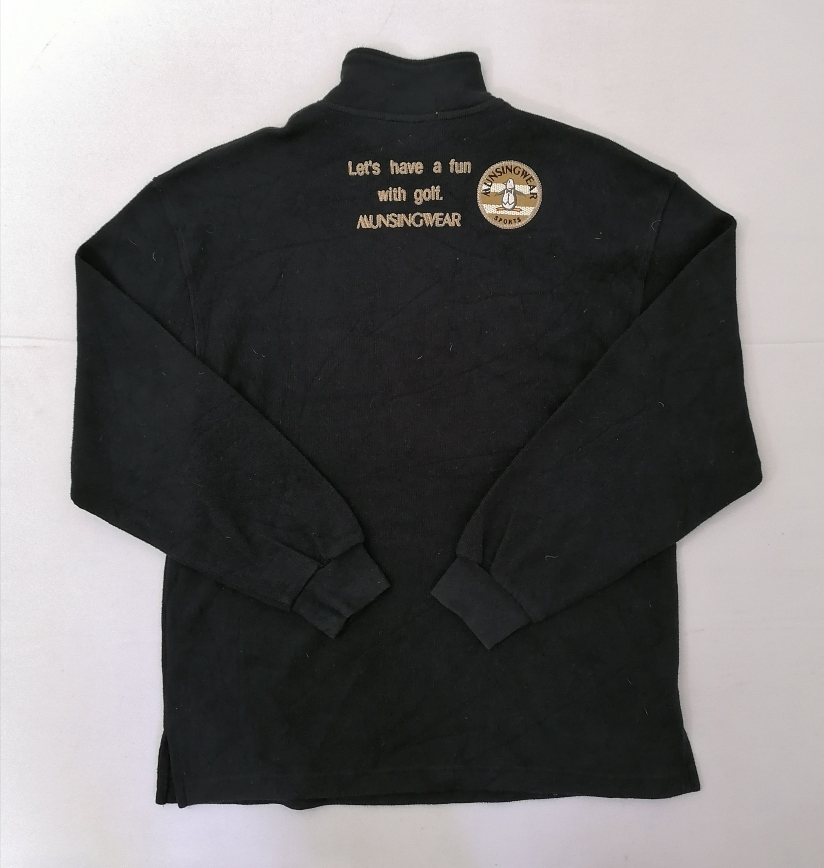 Grand Slam × Japanese Brand Grandslam Munsingwear Longsleeve Zipper Tee Size US L / EU 52-54 / 3 - 2 Thumbnail