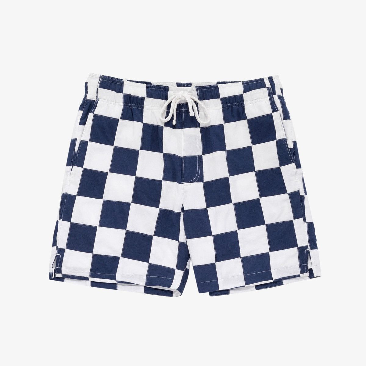 Aime Leon Dore Checkered Drawstring Short - M Size US 33 - 1 Thumbnail