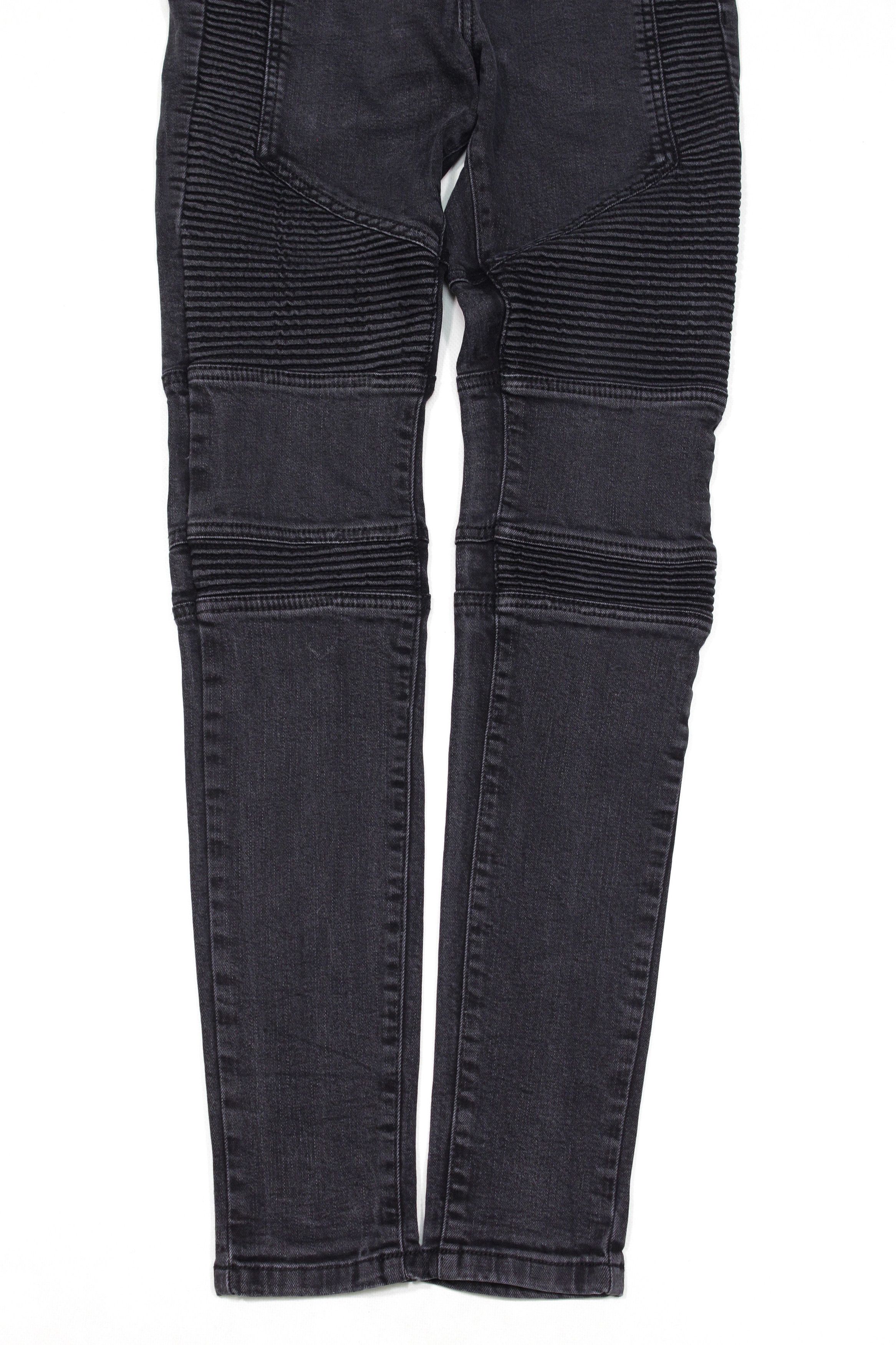 Represent Clo. Biker Jeans Jet Black Size US 28 / EU 44 - 5 Thumbnail