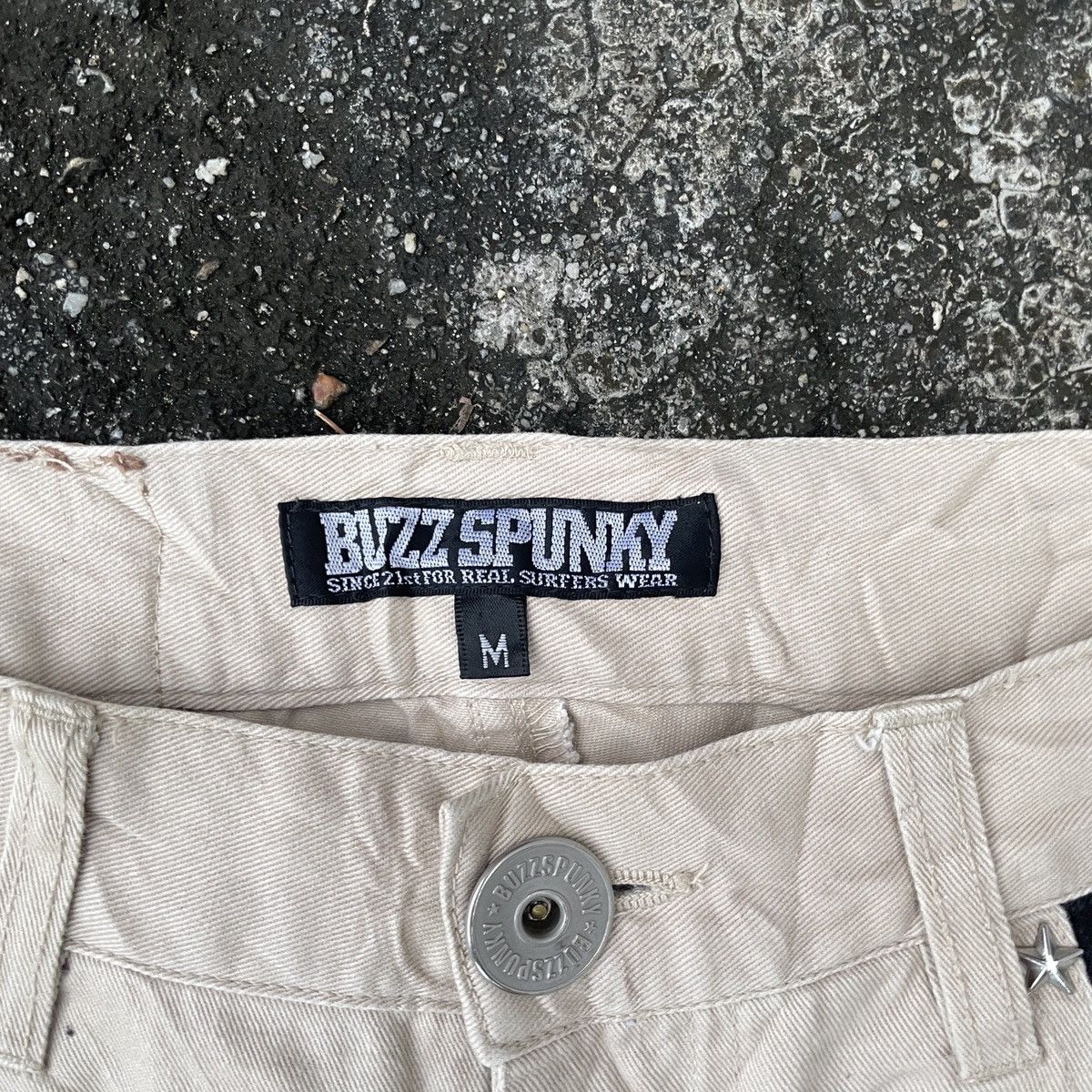 Japanese Brand Vintage Buzz Spunky Stary Motive Pants Size US 31 - 5 Thumbnail