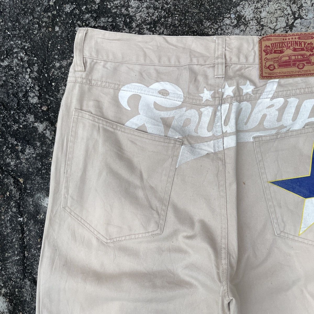Japanese Brand Vintage Buzz Spunky Stary Motive Pants Size US 31 - 9 Thumbnail