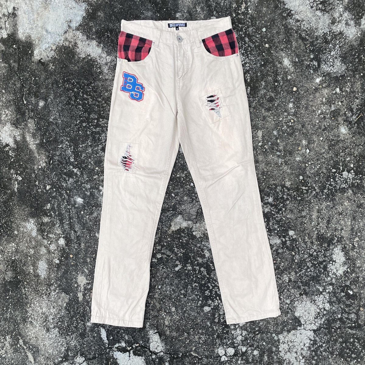 Japanese Brand Vintage Buzz Spunky Stary Motive Pants Size US 31 - 1 Thumbnail