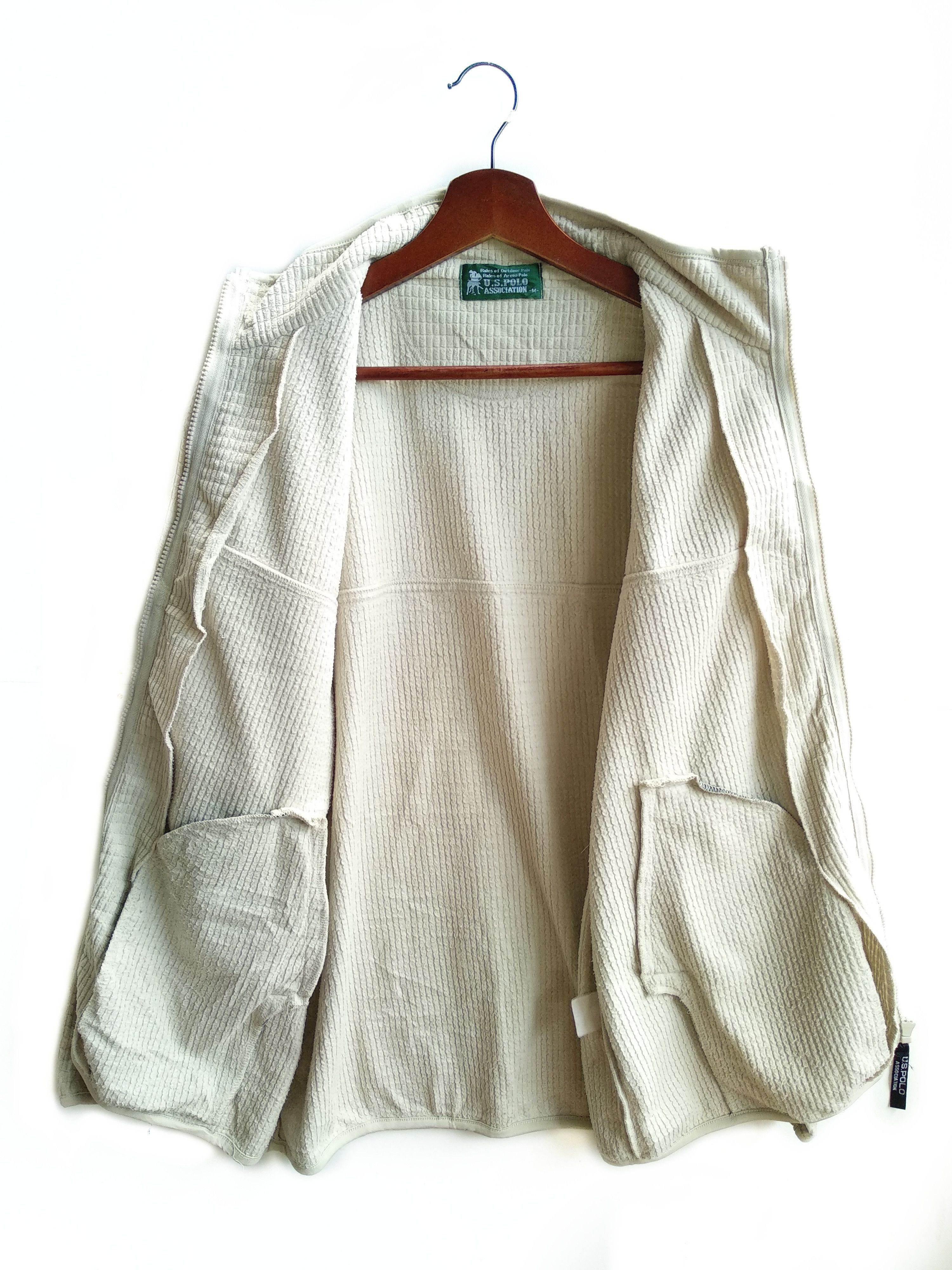 U.S. Polo Assn. Vintage US Polo Association Sweater/Full Zip/Size M Size US M / EU 48-50 / 2 - 3 Thumbnail