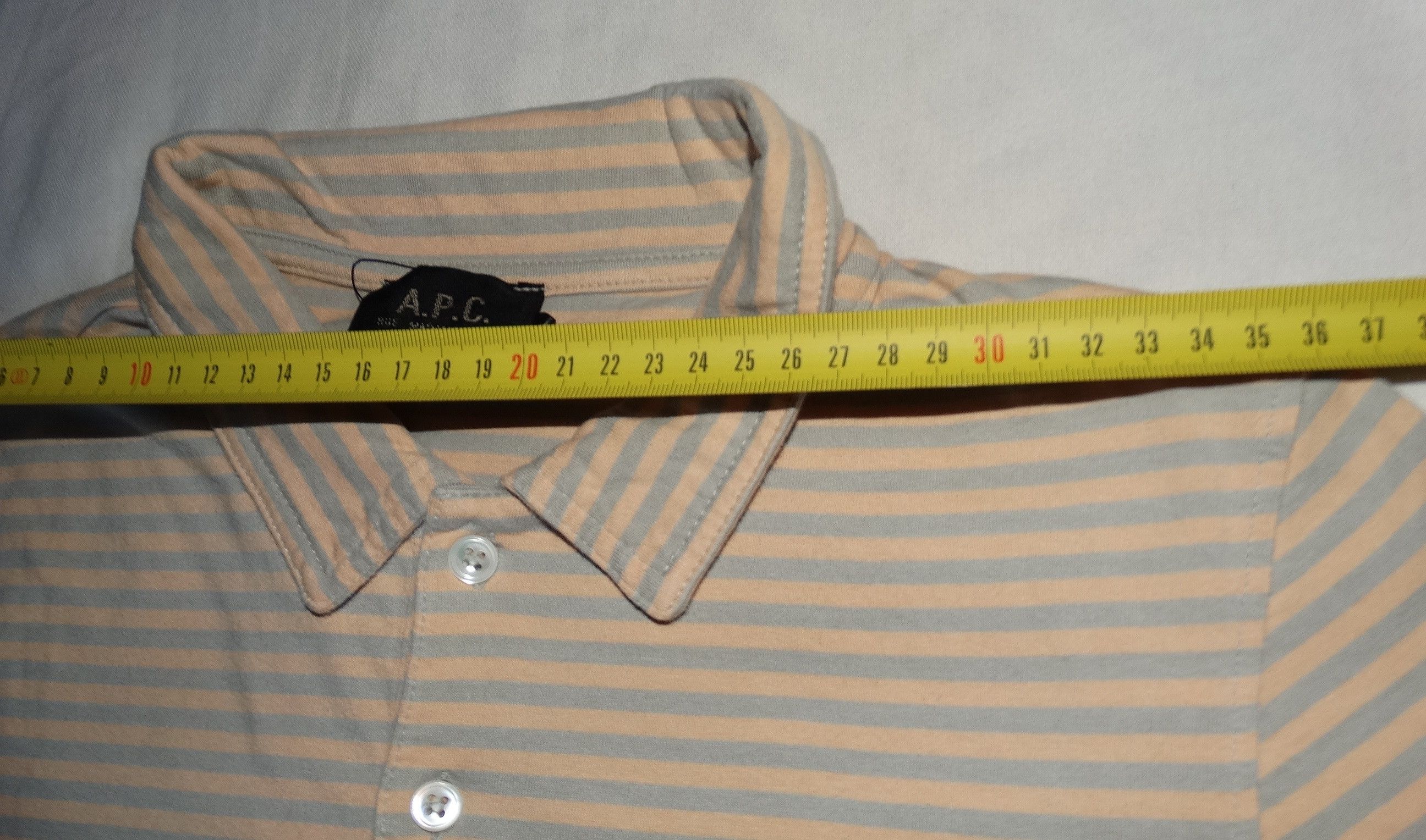 A.P.C. × Designer Z33 APC a.p.c polo striped stripes XS made greece Size US XS / EU 42 / 0 - 3 Thumbnail
