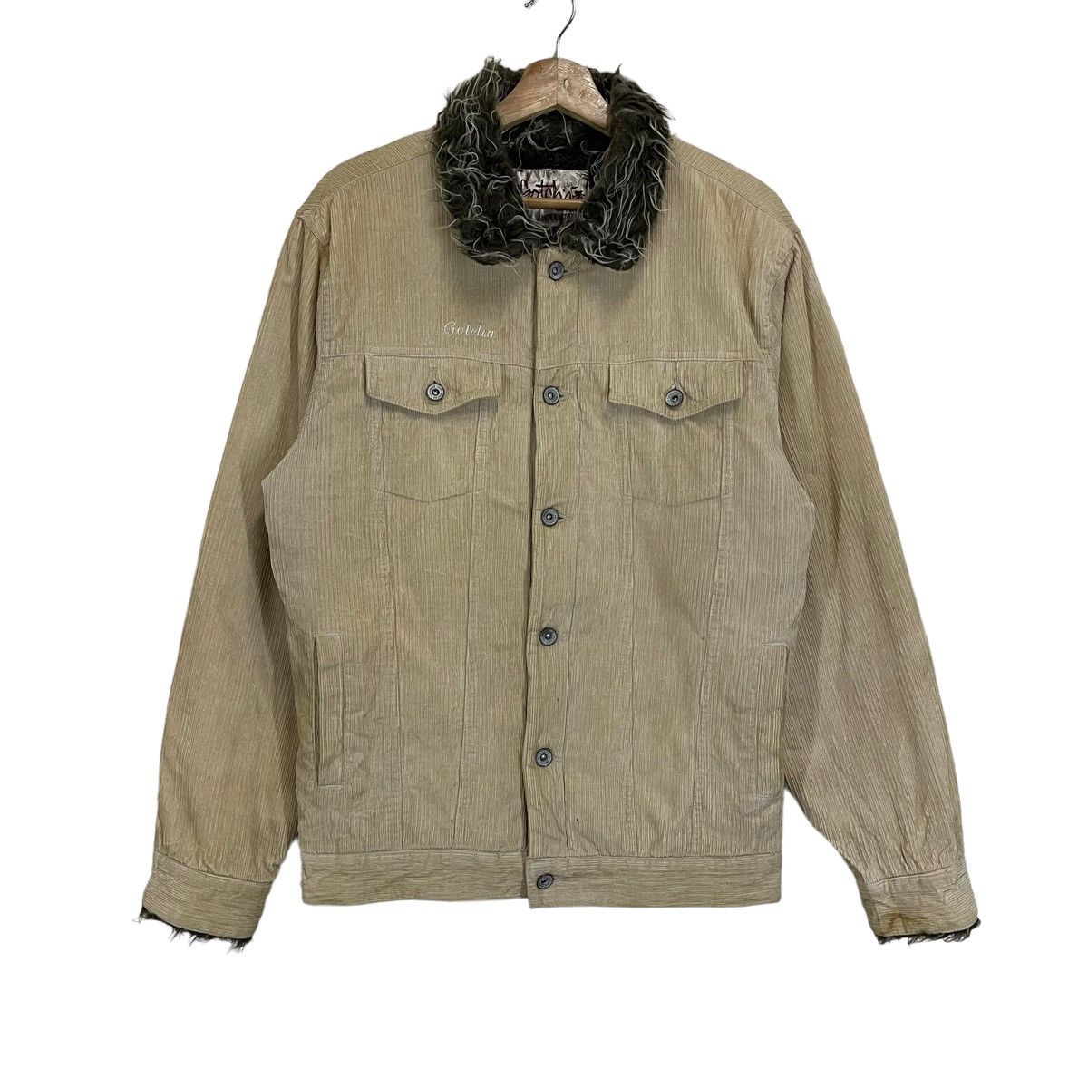 Gotcha Gotcha Corduroy Jacket Full Button Size M Size US M / EU 48-50 / 2 - 1 Thumbnail