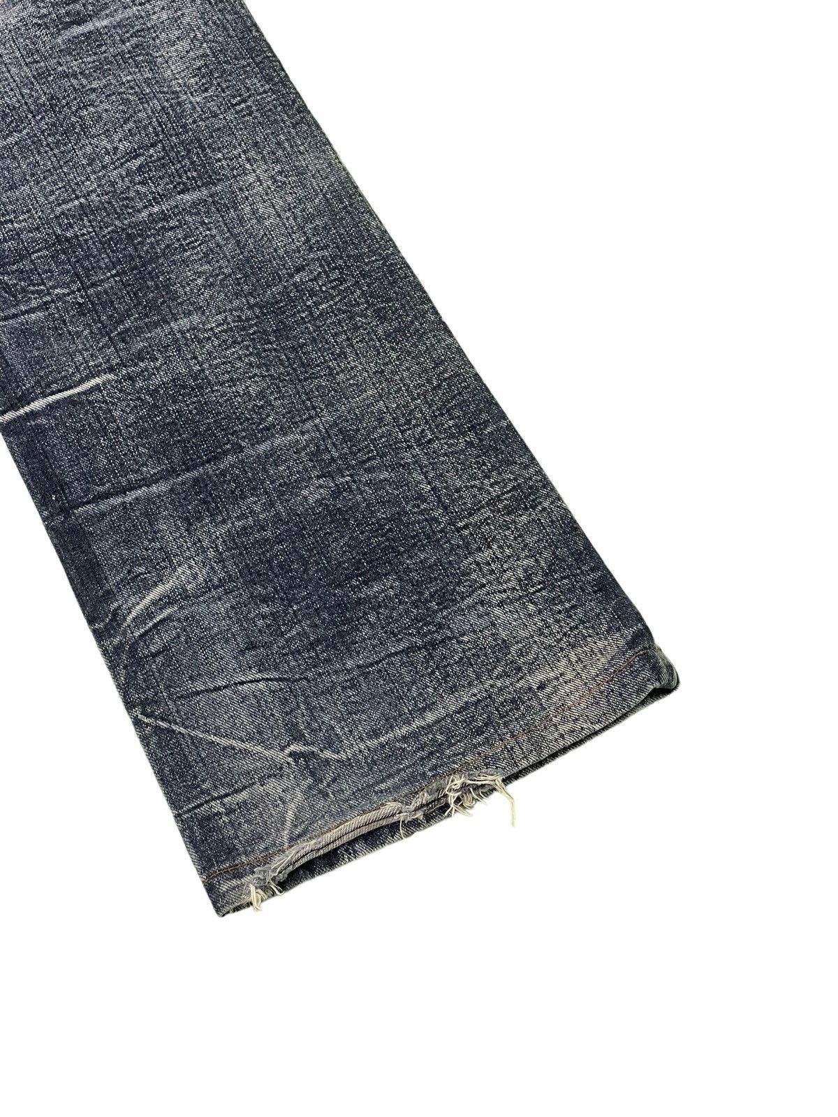 Japanese Brand Flare Jeans Sky Bomber Acid Wash Denim Boot Cut 4🟦3 Size US 32 / EU 48 - 13 Thumbnail