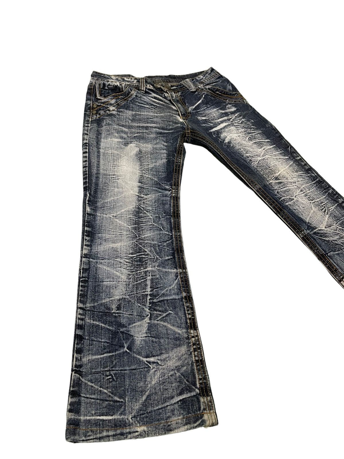 Comoli × Japanese Brand 2020SS Comoli Belted Denim Pants Indigo 3