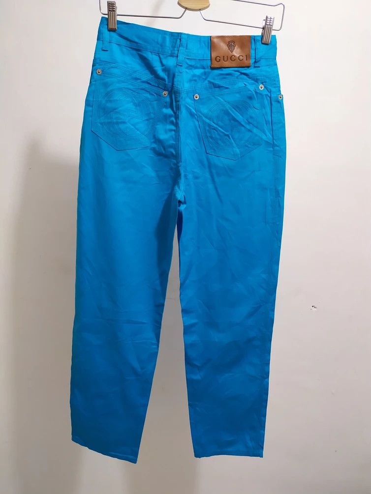 Gucci 🔥Vintage Gucci Pants Made In Italy embroidery logo pocket Size 28" / US 6 / IT 42 - 2 Thumbnail