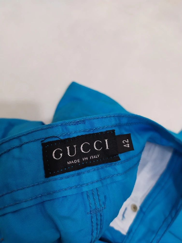 Gucci 🔥Vintage Gucci Pants Made In Italy embroidery logo pocket Size 28" / US 6 / IT 42 - 11 Thumbnail