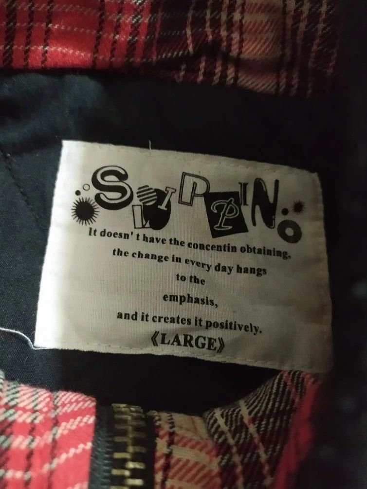 Japanese Brand × Seditionaries 🔥Slippino Chekered Punk Zipper Style Jacket Size US M / EU 48-50 / 2 - 8 Thumbnail