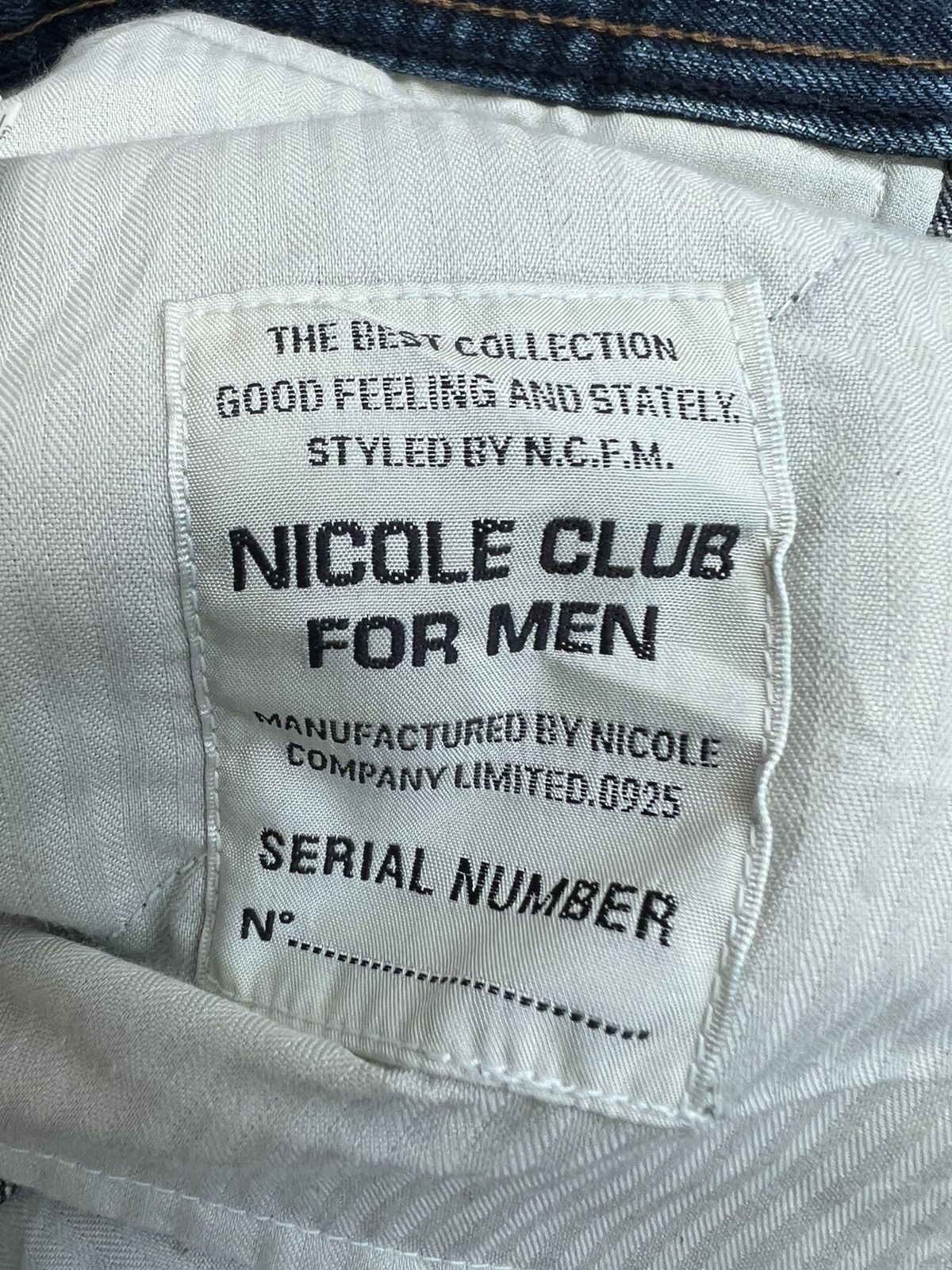 Nicole Club Wide Leg Nicole Club For Men Japan Fade Denim Jeans Size US 32 / EU 48 - 21 Thumbnail