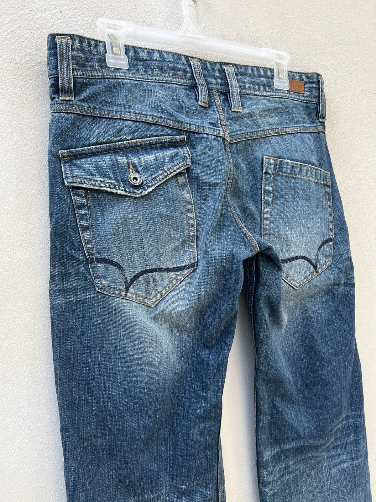 Nicole Club Wide Leg Nicole Club For Men Japan Fade Denim Jeans Size US 32 / EU 48 - 15 Thumbnail