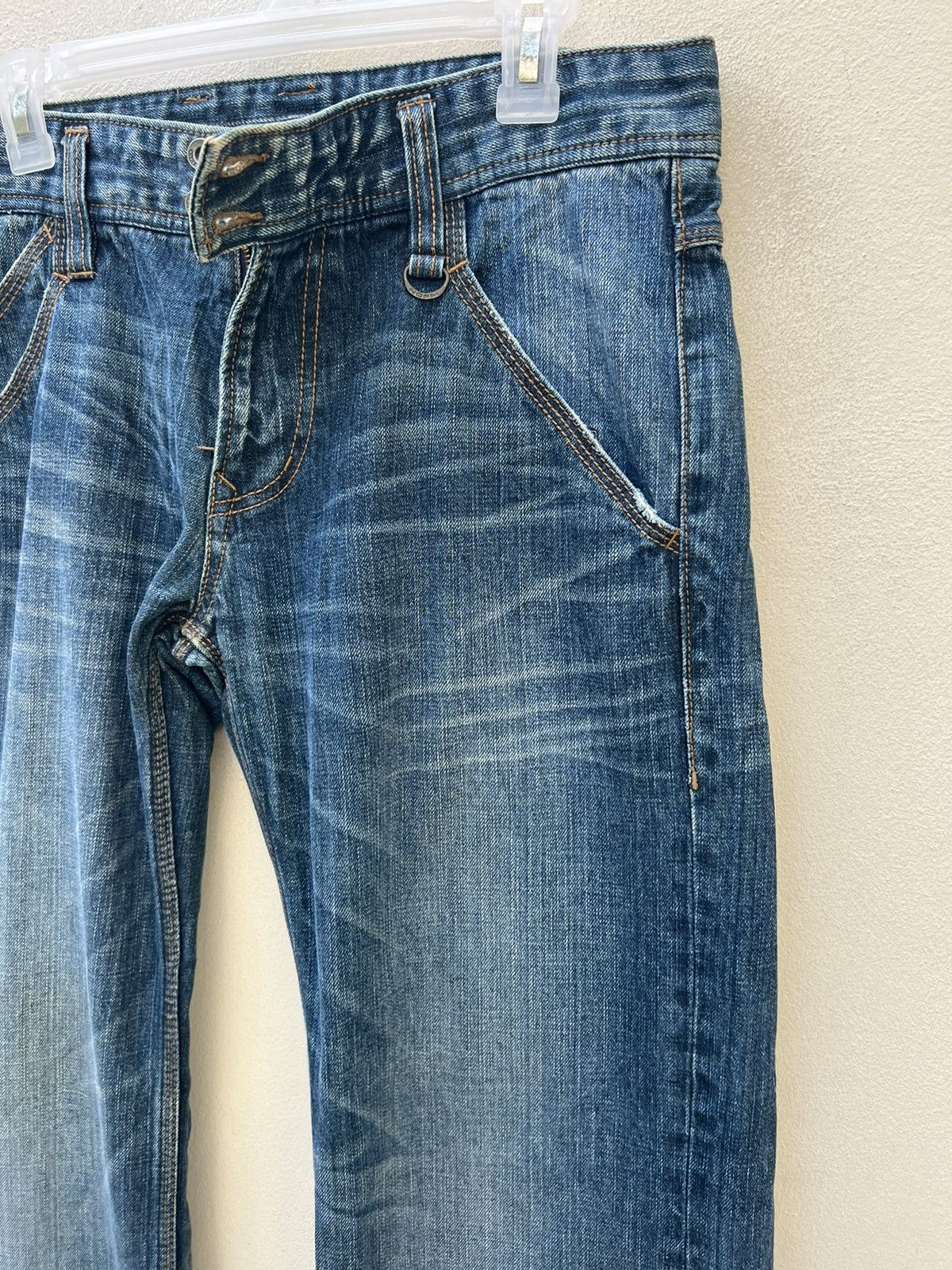 Nicole Club Wide Leg Nicole Club For Men Japan Fade Denim Jeans Size US 32 / EU 48 - 11 Thumbnail