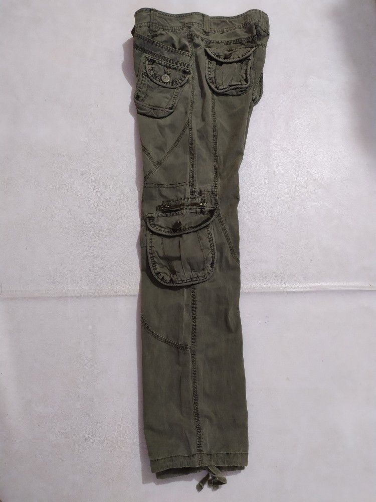Japanese Brand DAYIDALA Cargo Multi pocket tactical pants Size US 29 - 10 Thumbnail