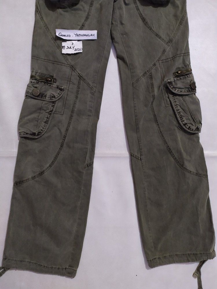 Japanese Brand DAYIDALA Cargo Multi pocket tactical pants Size US 29 - 3 Thumbnail