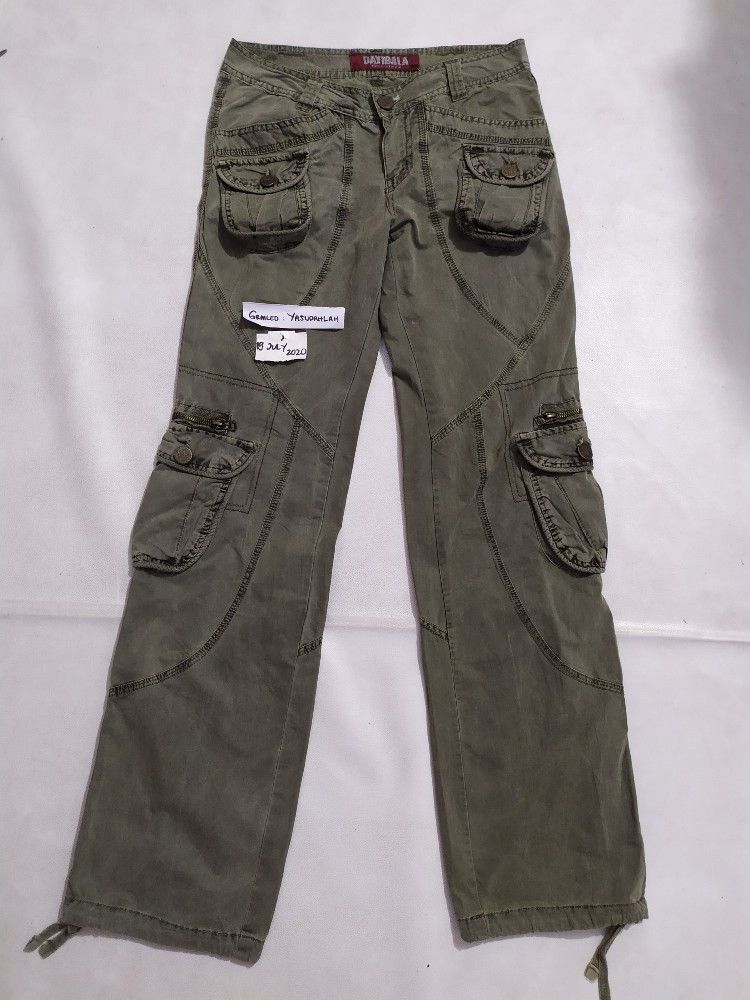 Japanese Brand DAYIDALA Cargo Multi pocket tactical pants Size US 29 - 1 Thumbnail