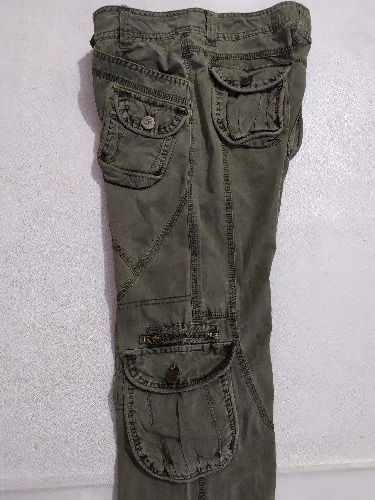 Japanese Brand DAYIDALA Cargo Multi pocket tactical pants Size US 29 - 11 Thumbnail