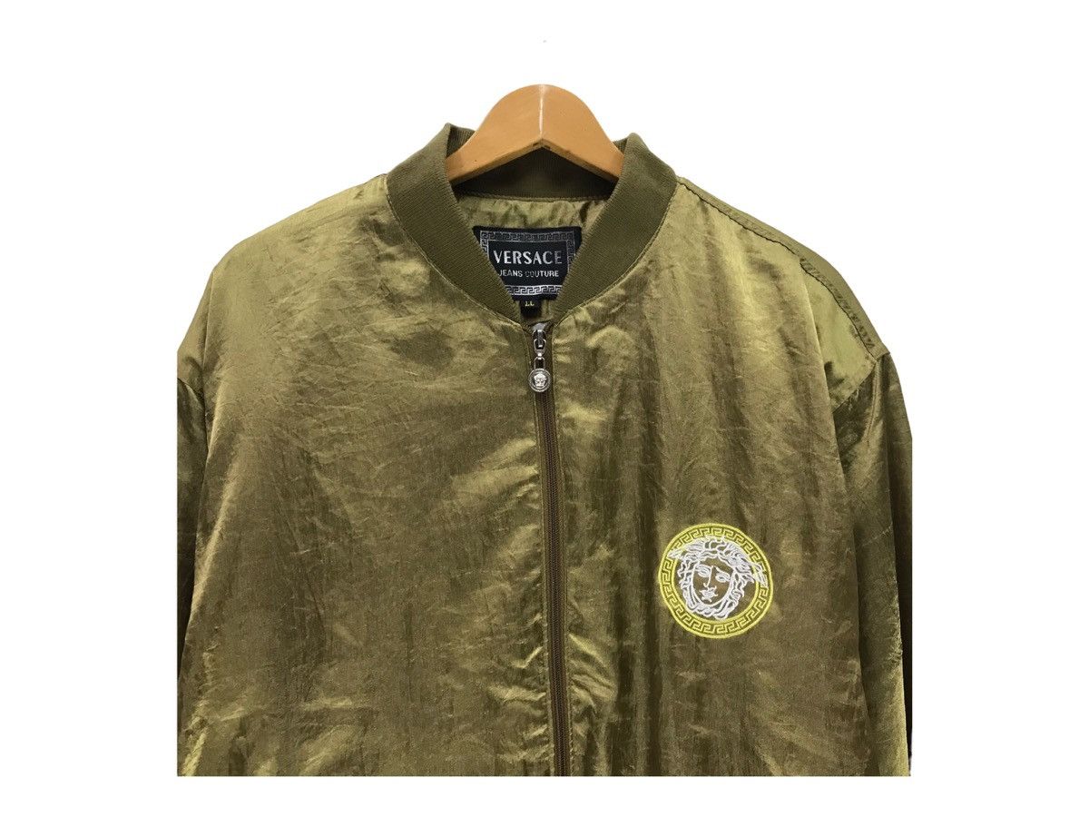 Versace Vintage Versace Jacket Versace Sukajan Versace Bomber Style Size US L / EU 52-54 / 3 - 3 Thumbnail