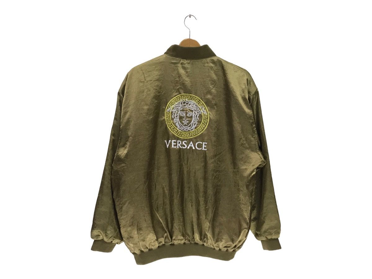 Versace Vintage Versace Jacket Versace Sukajan Versace Bomber Style Size US L / EU 52-54 / 3 - 9 Thumbnail