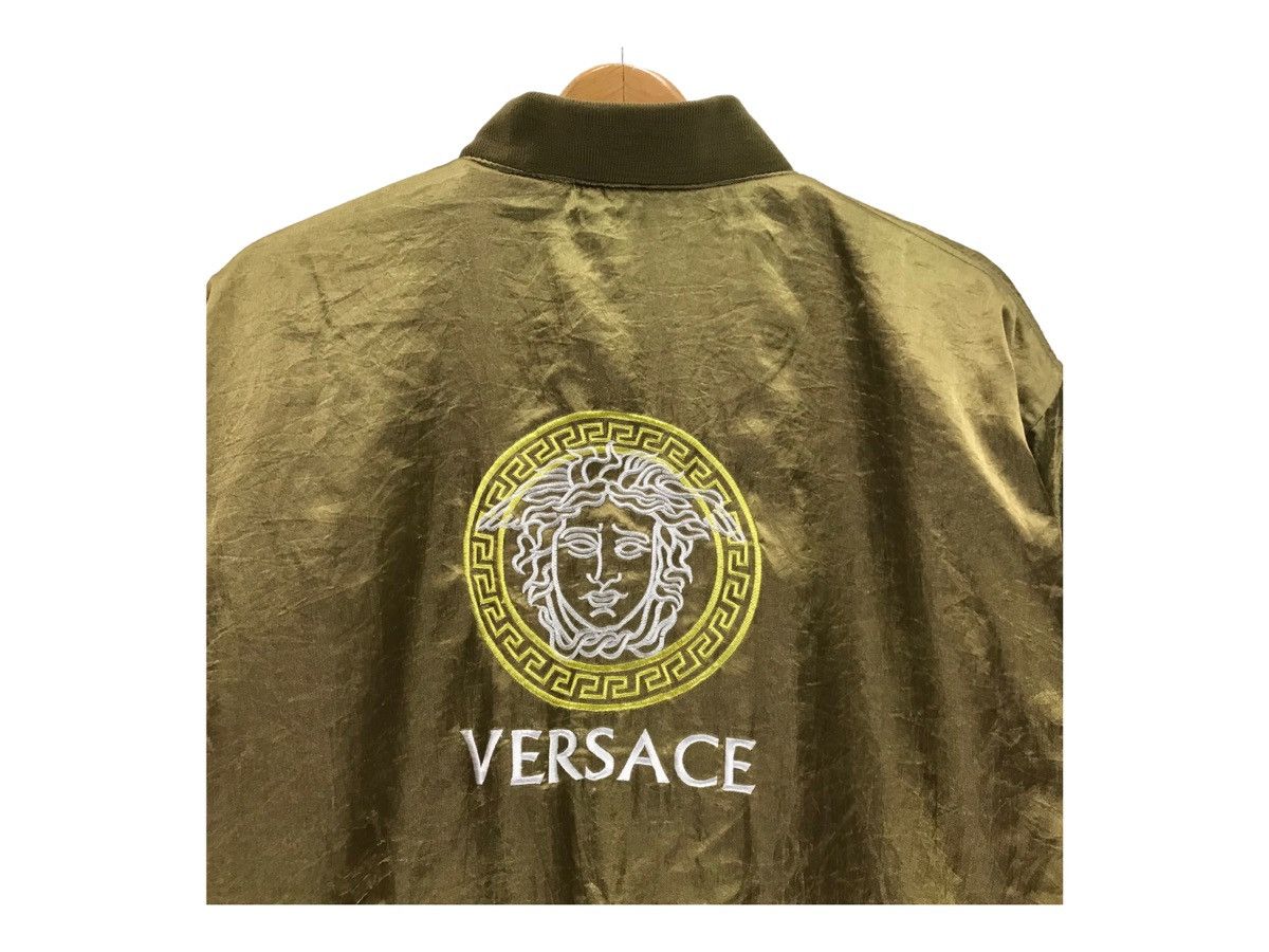 Versace Vintage Versace Jacket Versace Sukajan Versace Bomber Style Size US L / EU 52-54 / 3 - 10 Thumbnail