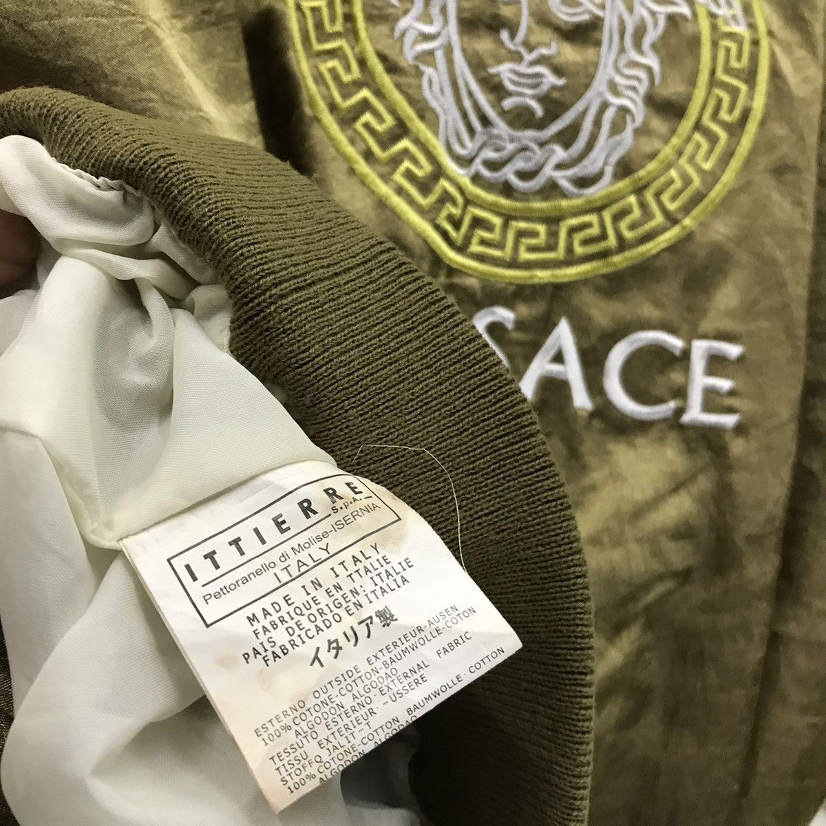 Versace Vintage Versace Jacket Versace Sukajan Versace Bomber Style Size US L / EU 52-54 / 3 - 14 Thumbnail