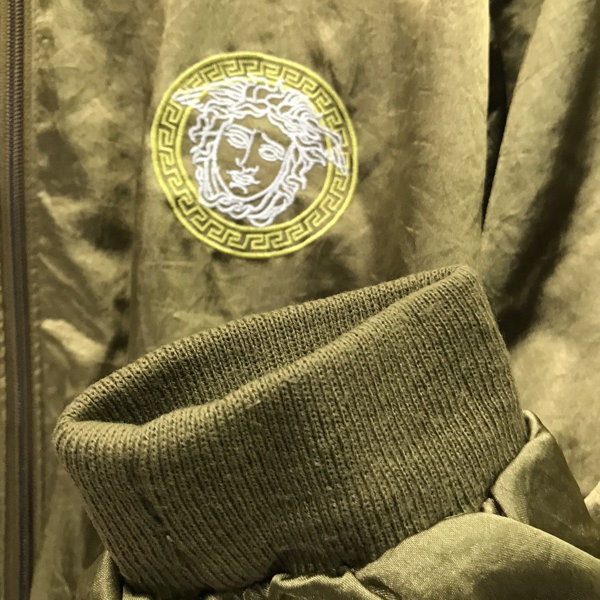 Versace Vintage Versace Jacket Versace Sukajan Versace Bomber Style Size US L / EU 52-54 / 3 - 8 Thumbnail