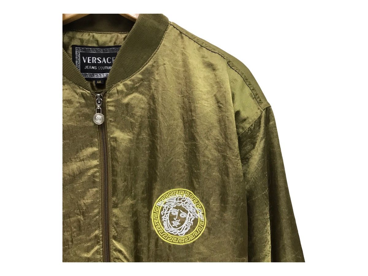 Versace Vintage Versace Jacket Versace Sukajan Versace Bomber Style Size US L / EU 52-54 / 3 - 4 Thumbnail