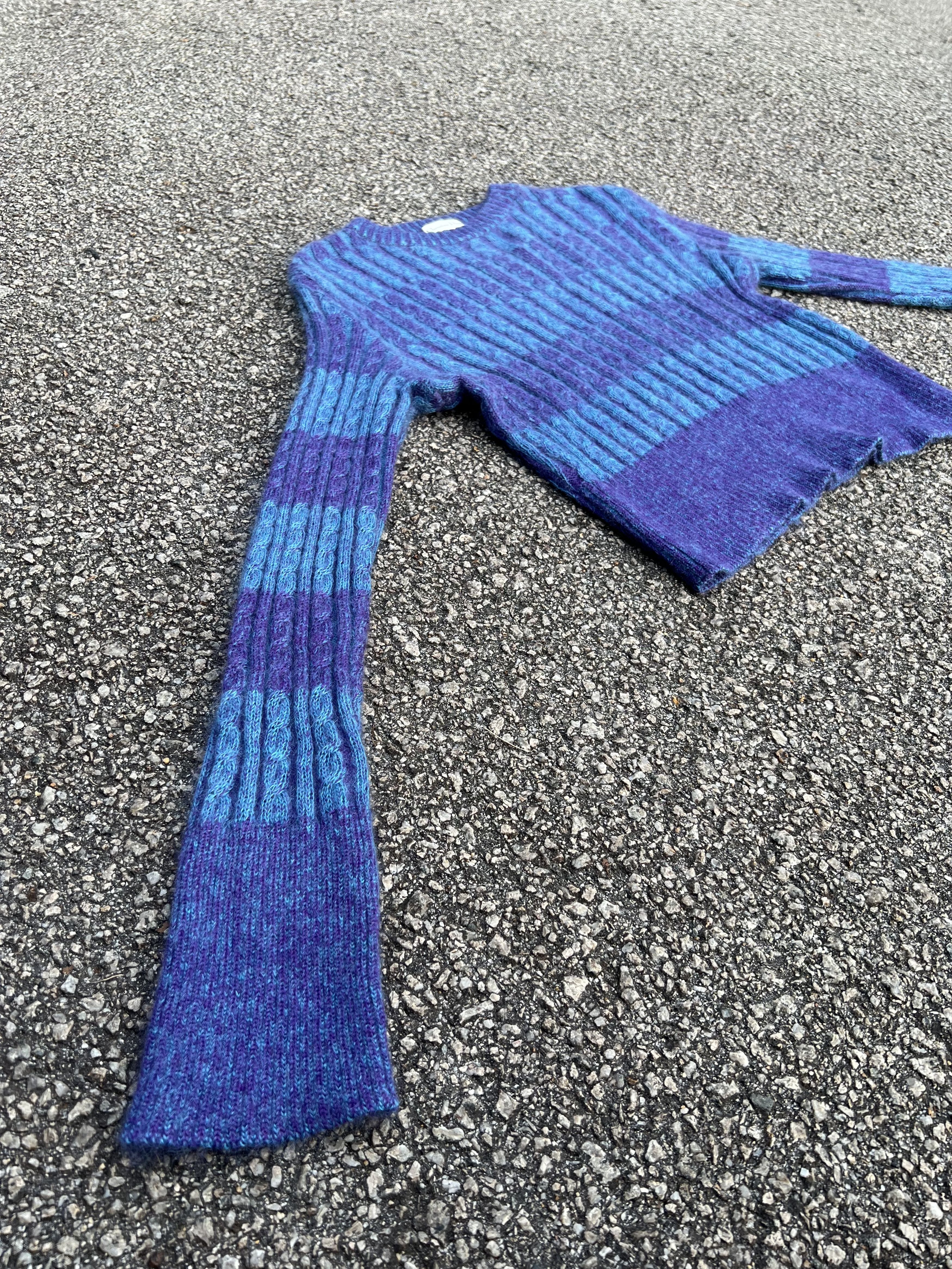 Aran Isles Knitwear Knitwear Vintage Japanese Branded Mohair Style Size XS / US 0-2 / IT 36-38 - 6 Thumbnail
