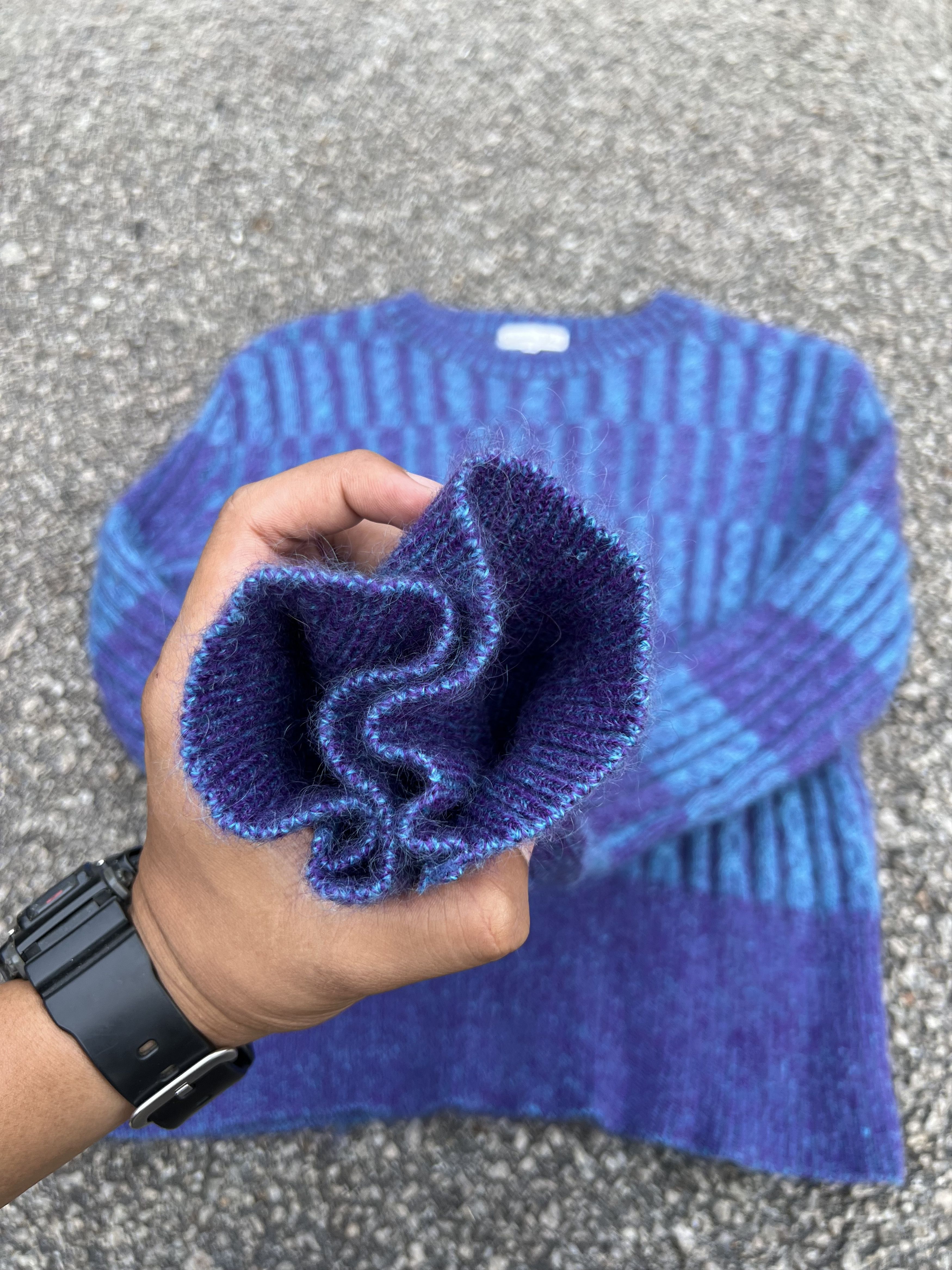 Aran Isles Knitwear Knitwear Vintage Japanese Branded Mohair Style Size XS / US 0-2 / IT 36-38 - 7 Thumbnail