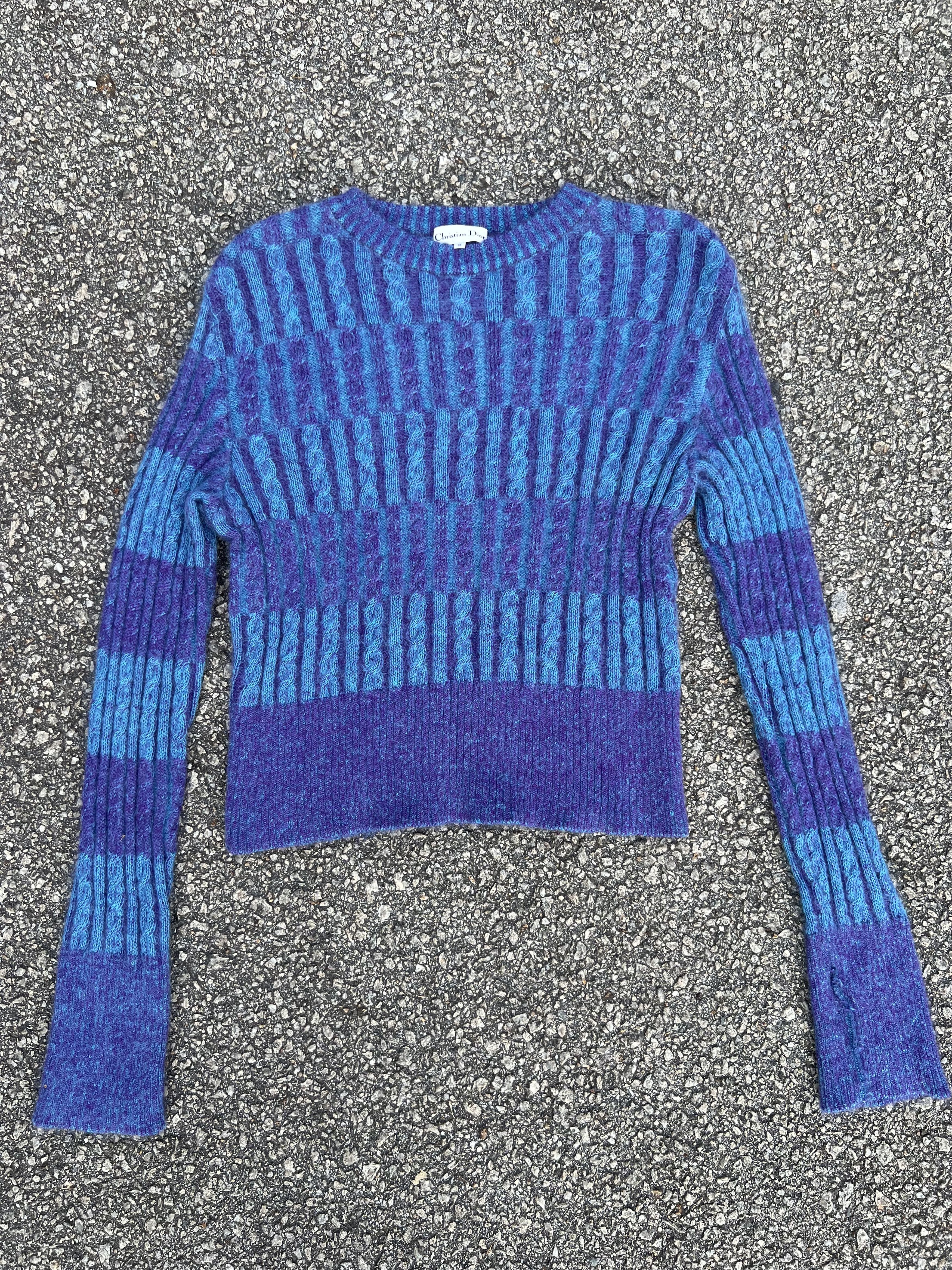Aran Isles Knitwear Knitwear Vintage Japanese Branded Mohair Style Size XS / US 0-2 / IT 36-38 - 12 Thumbnail