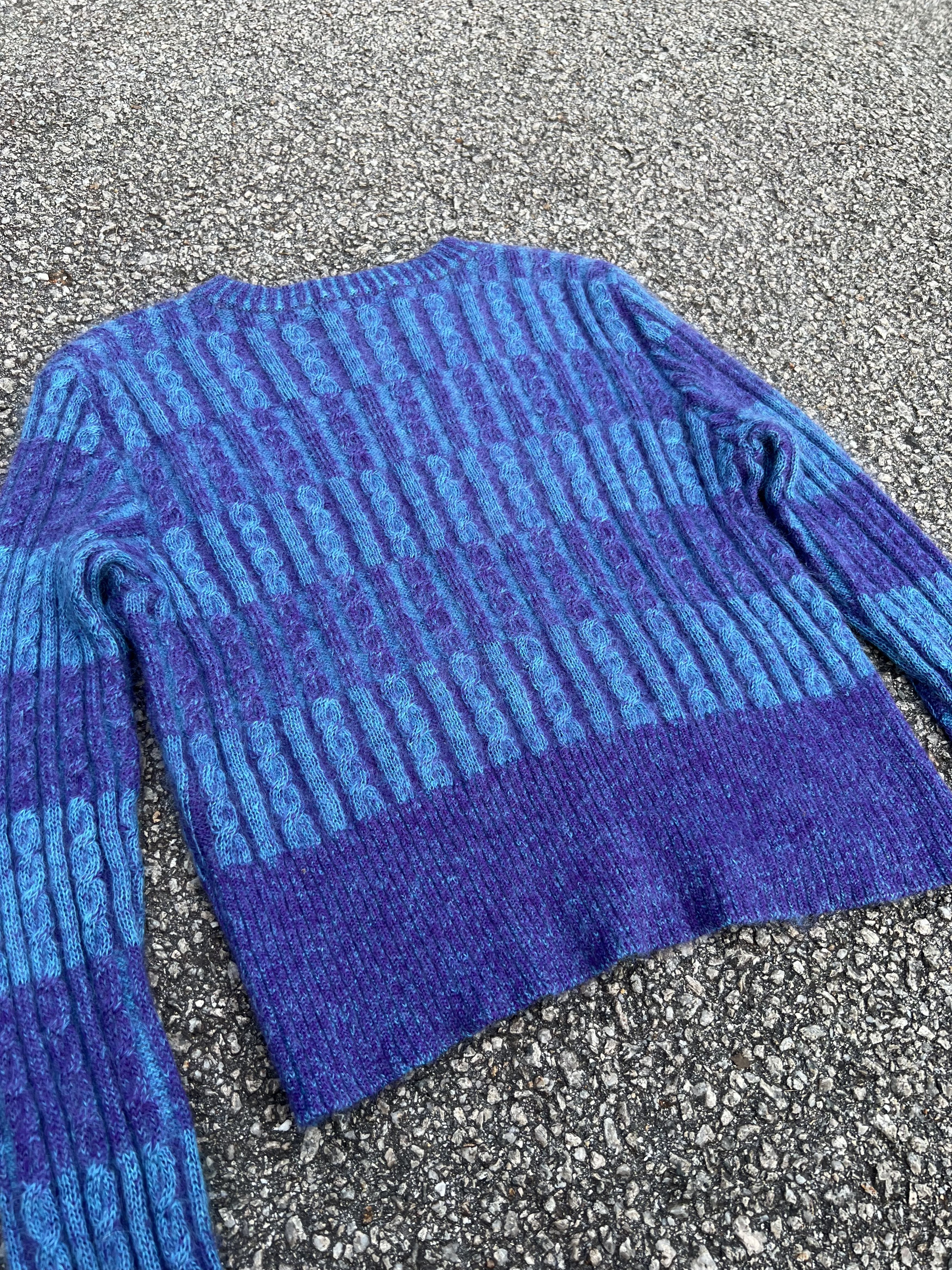 Aran Isles Knitwear Knitwear Vintage Japanese Branded Mohair Style Size XS / US 0-2 / IT 36-38 - 10 Thumbnail
