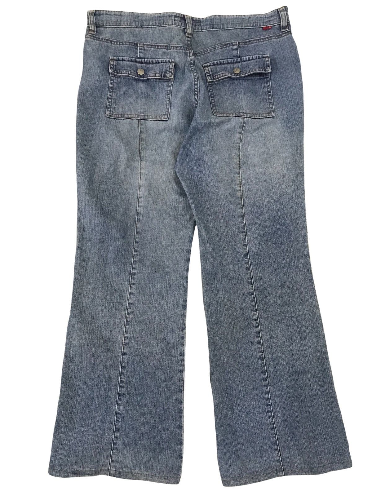 Japanese Brand Vintage Flash distress denim Size US 34 / EU 50 - 6 Thumbnail