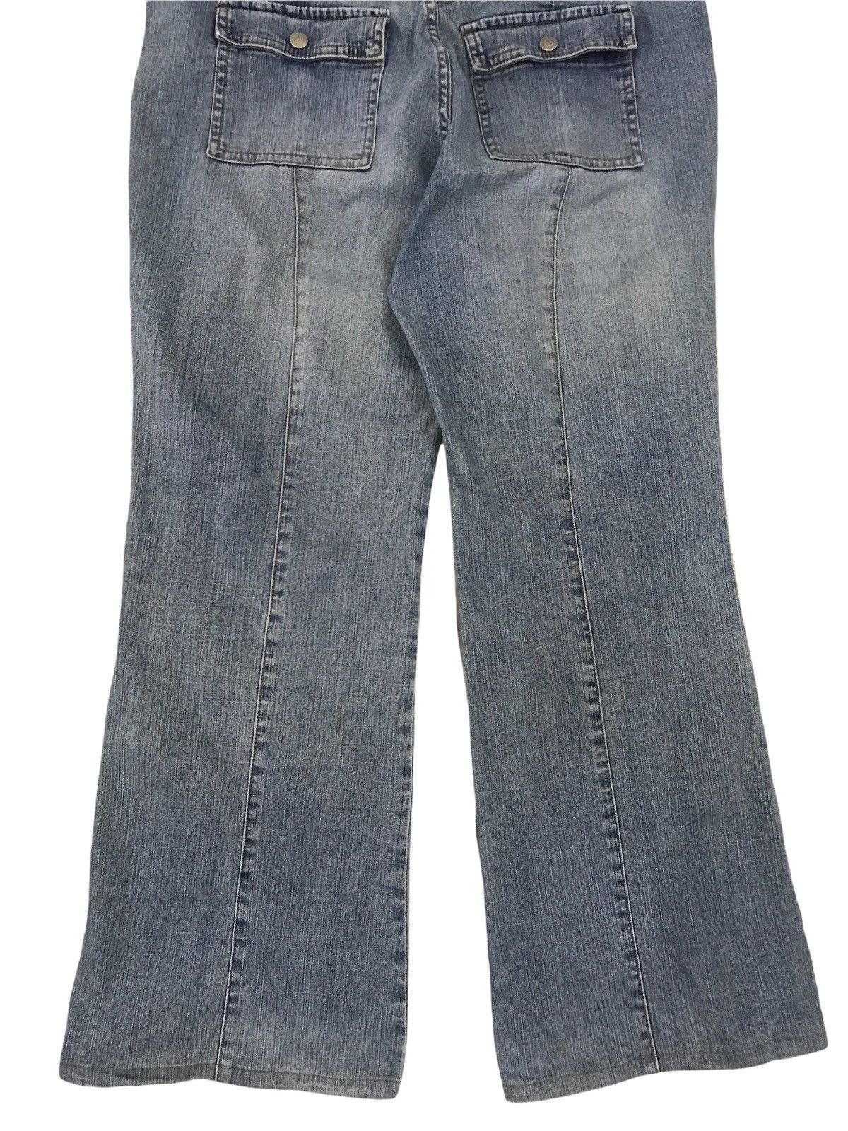 Japanese Brand Vintage Flash distress denim Size US 34 / EU 50 - 8 Thumbnail