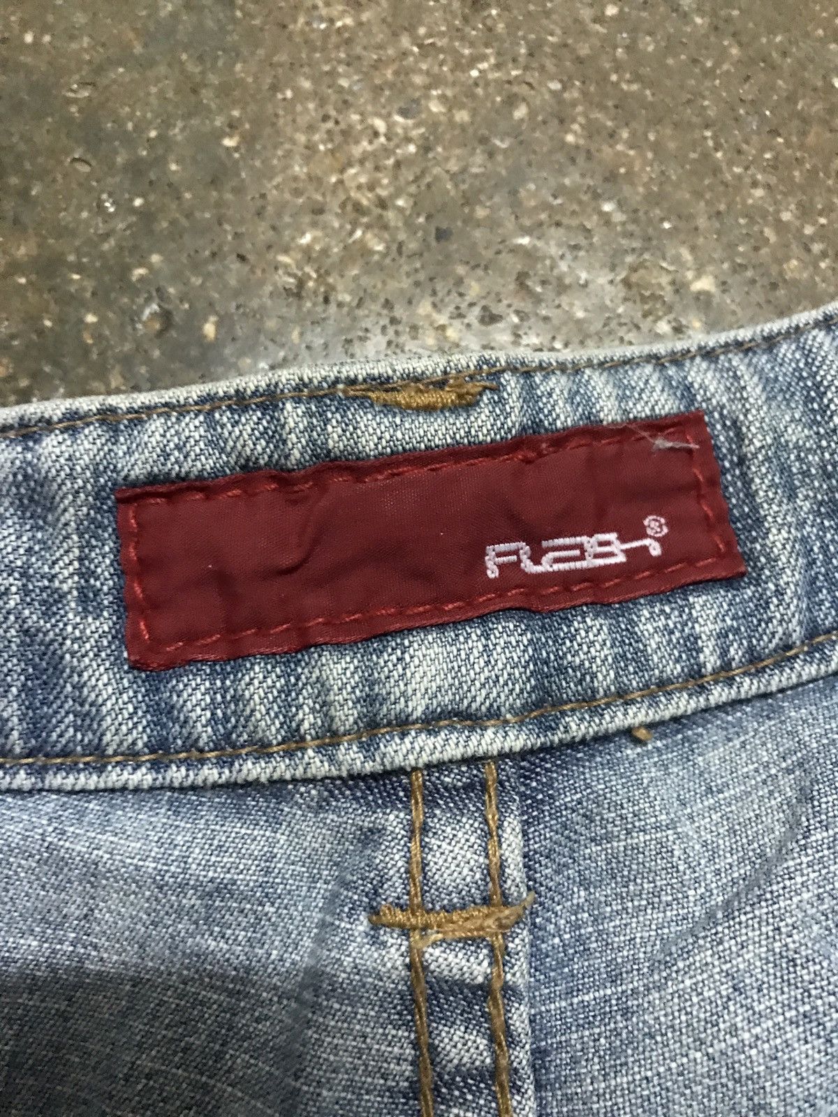 Japanese Brand Vintage Flash distress denim Size US 34 / EU 50 - 12 Thumbnail