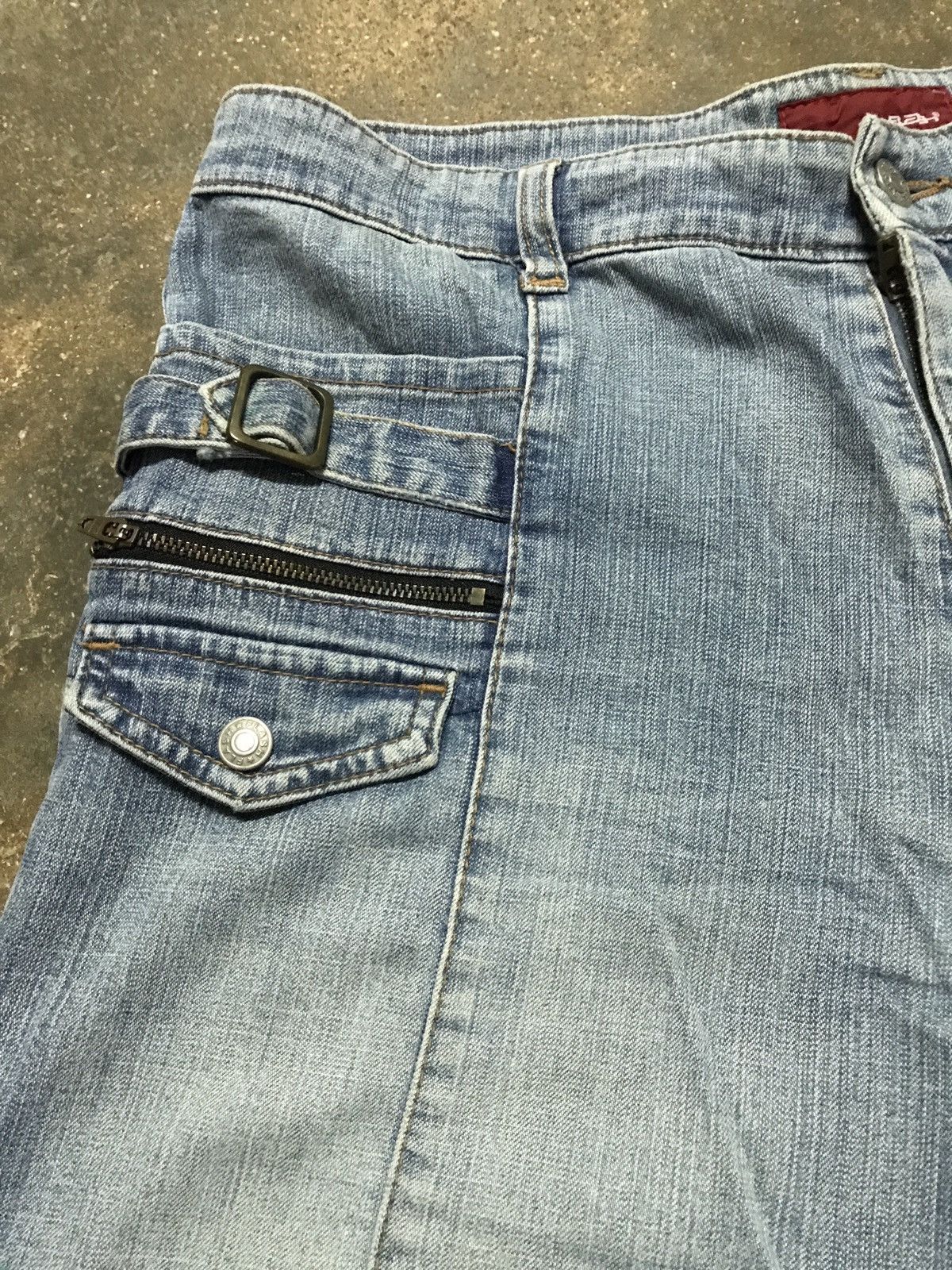 Japanese Brand Vintage Flash distress denim Size US 34 / EU 50 - 10 Thumbnail