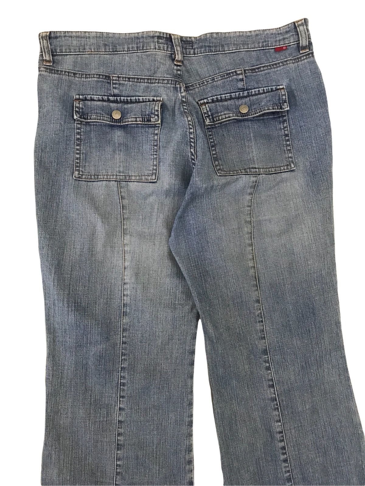 Japanese Brand Vintage Flash distress denim Size US 34 / EU 50 - 7 Thumbnail